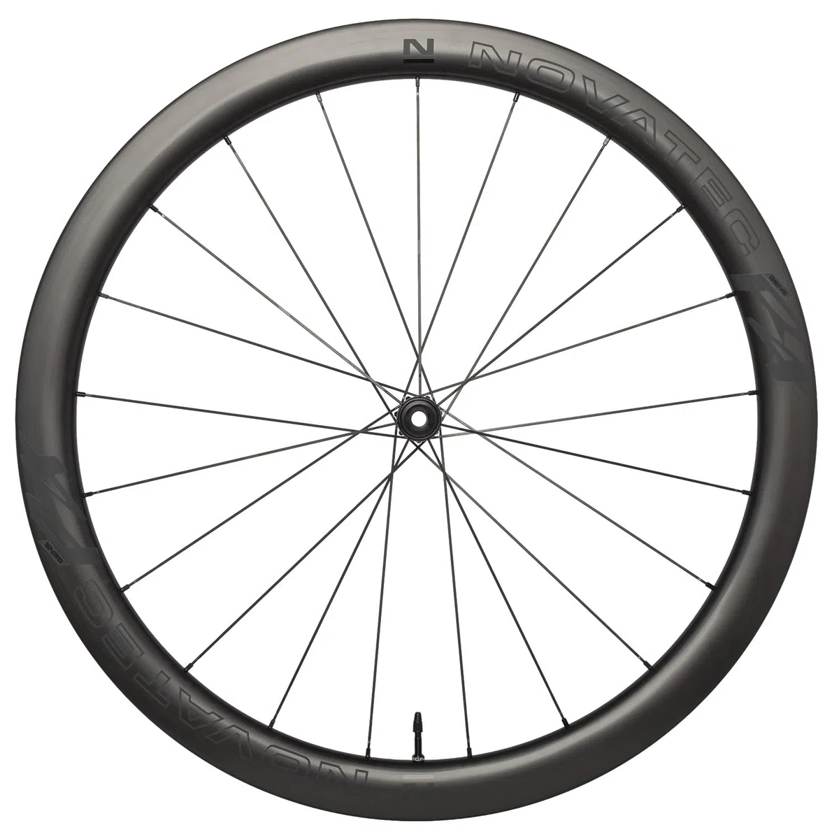 Novatec Kit per bici da corsa in carbonio, 45 mm e 1290 g, Tubeless, R4 Disc CL-Pro, Sram XDR