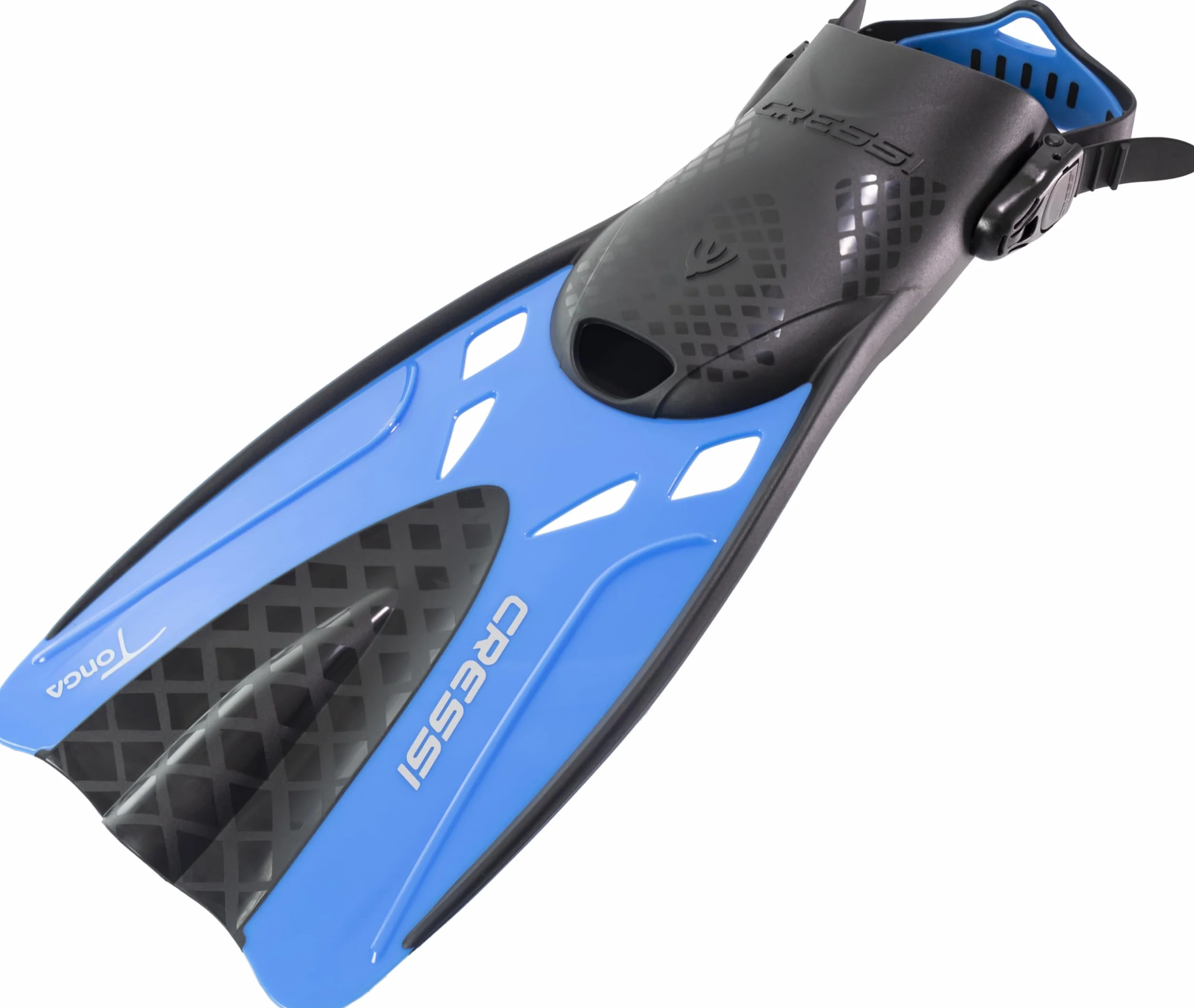 CRESSI Tonga Fins Set - Regolabili Scarpetta Aperta Pinne Corte Leggere