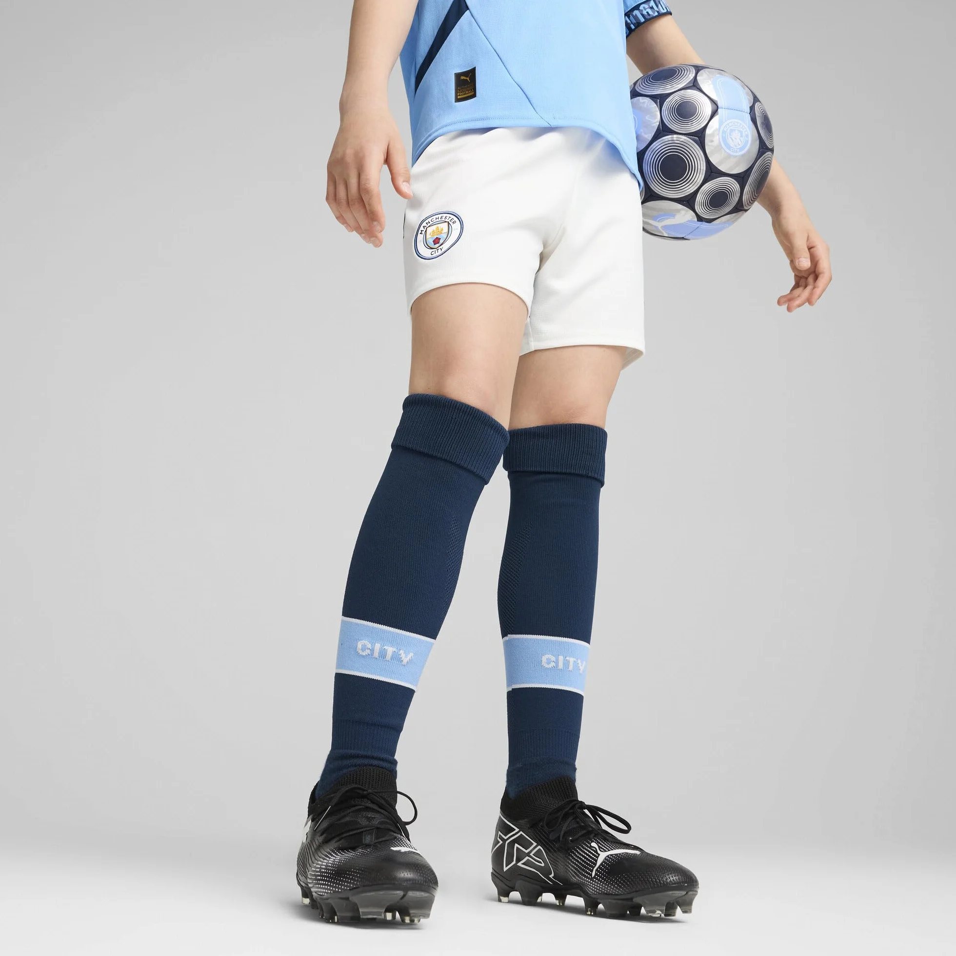 PUMA Pantaloncini da Calcio Manchester City Bambini 2024/25