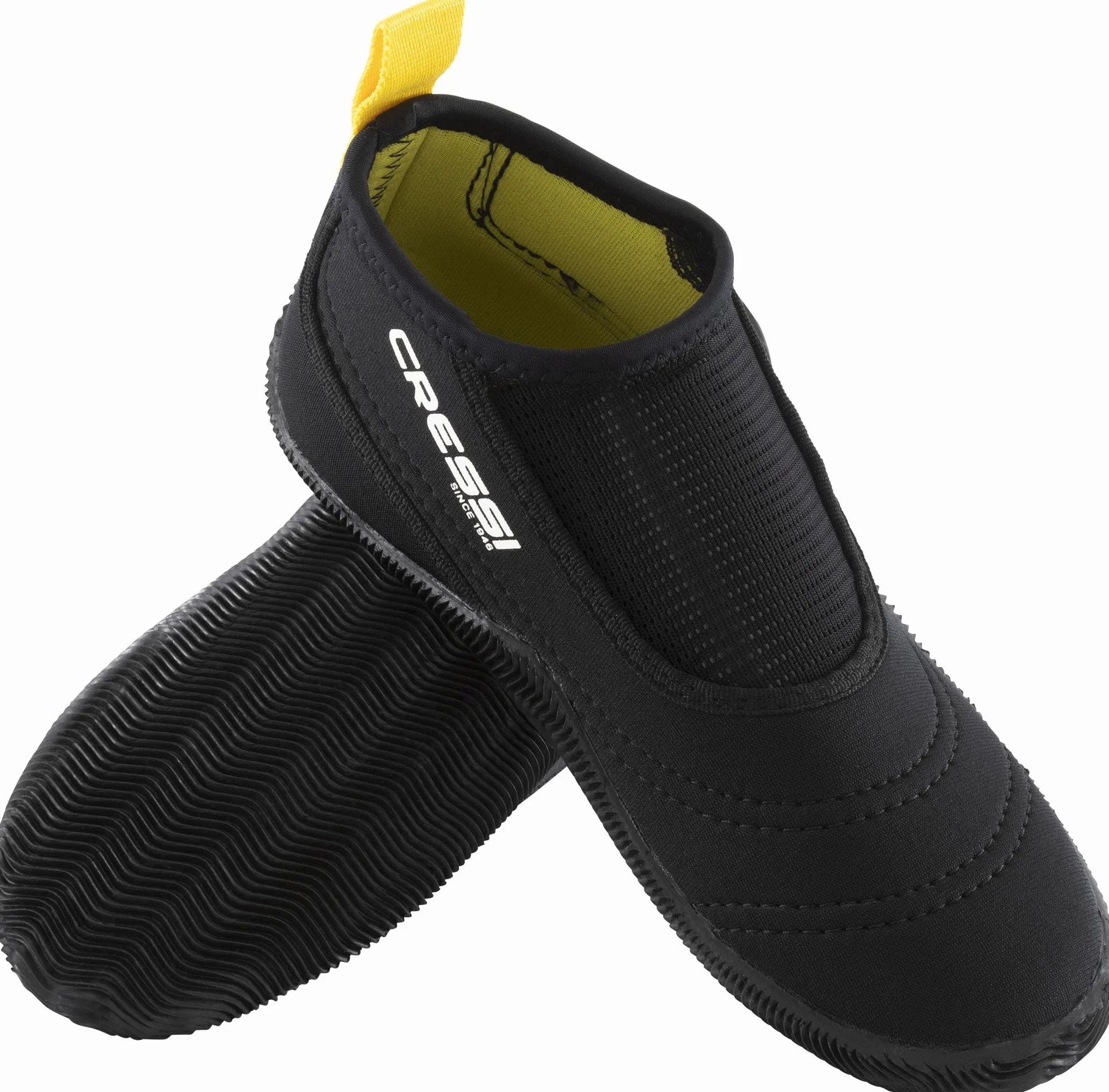 CRESSI Aquatrek Boots - Comoda Calzatura da Acqua Progettata per Gli Ambienti Marini, Nero, Unisex