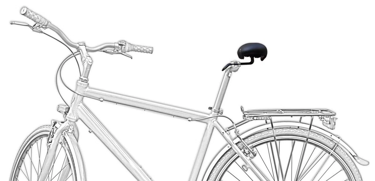 SellOttO Ciao - versione B1 standard – Sella comoda e antiprostata in gel, per uomo e donna, ideale per bici città ed elettriche