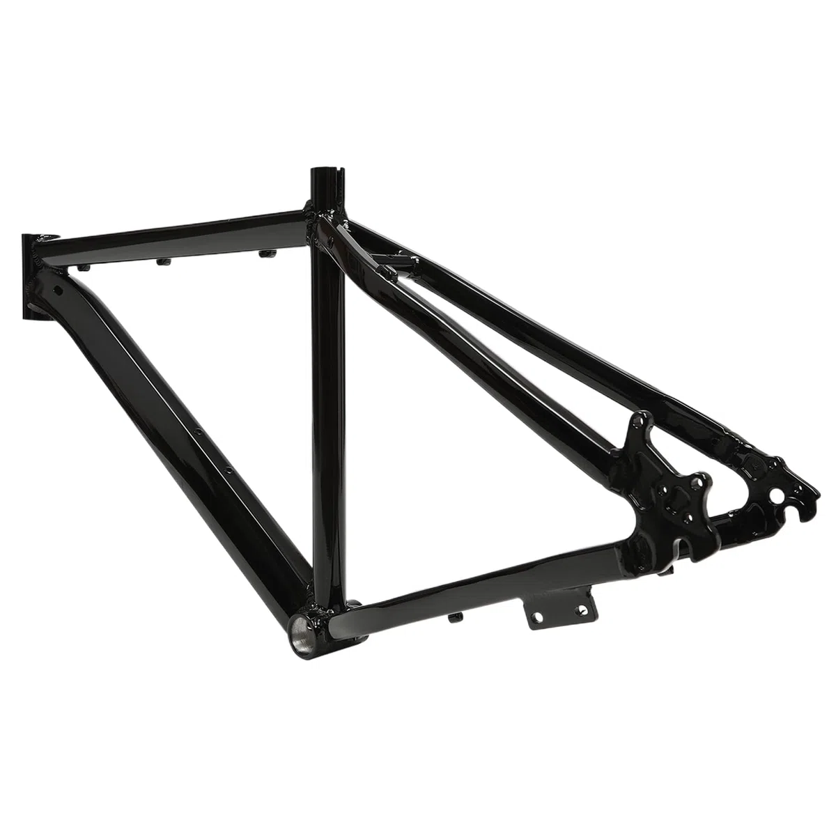 Telaio bicicletta per mountain bike, telaio in lega di alluminio per mountain bike da 26 pollici, telaio fino a 80-120 kg, telaio per bicicletta MTB
