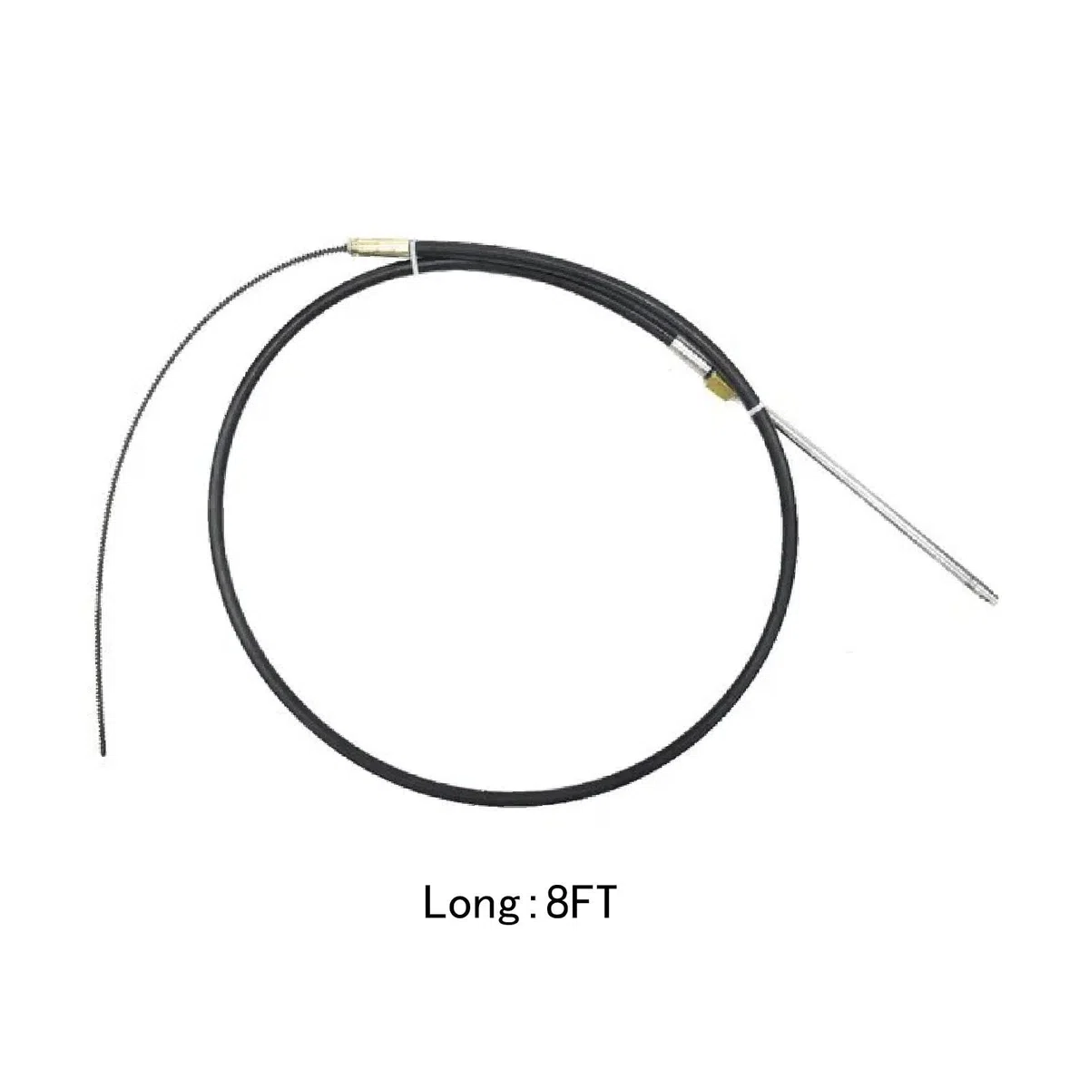 Cavo dello sterzo Aqmm5813 Cavo dello sterzo per barche in acciaio inossidabile tipo M58 per fino a 55 applicabile agli accessori per T67, 8FT