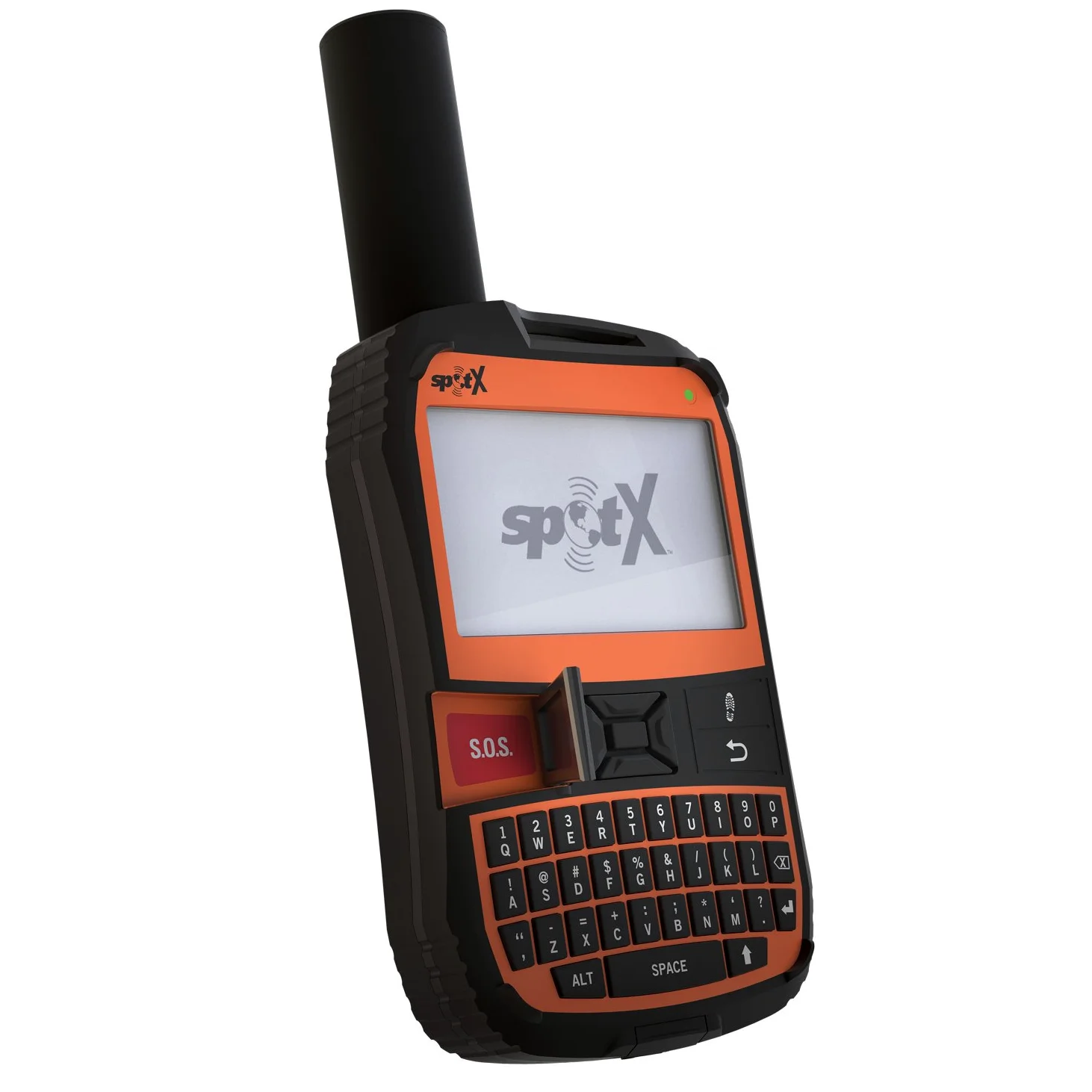 Global Star SPOT X 2-Way Satellite Messenger & GPS Tracker, 2.7" LCD, Navigatore GPS Portatile, Inclusi Dispositivo, Bracciale, Batteria, 2 Mesi di Servizio Gratuito