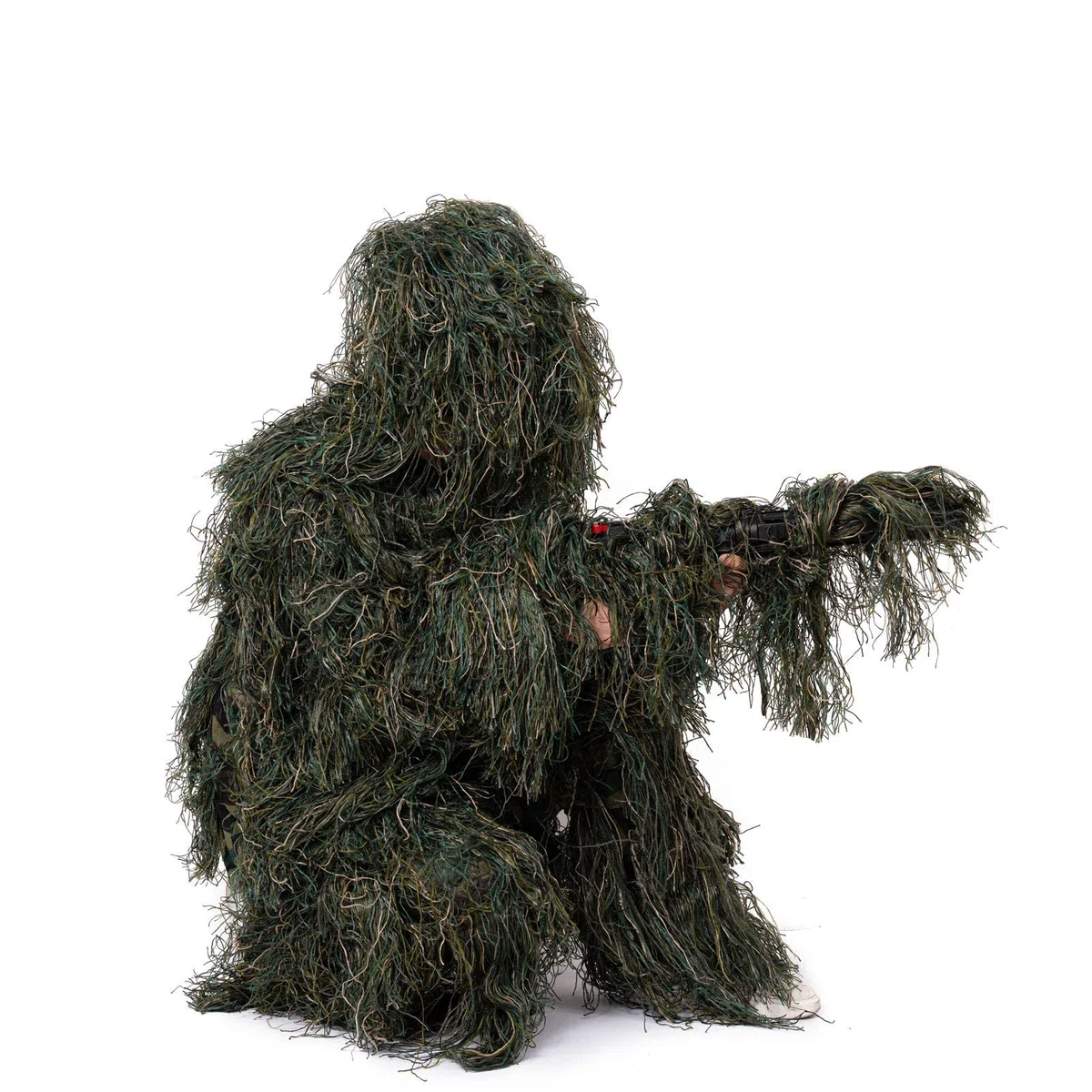 NINAT Ghillie Suit Camo 3D Leafy Gear Jungle Caccia Camouflage Abbigliamento