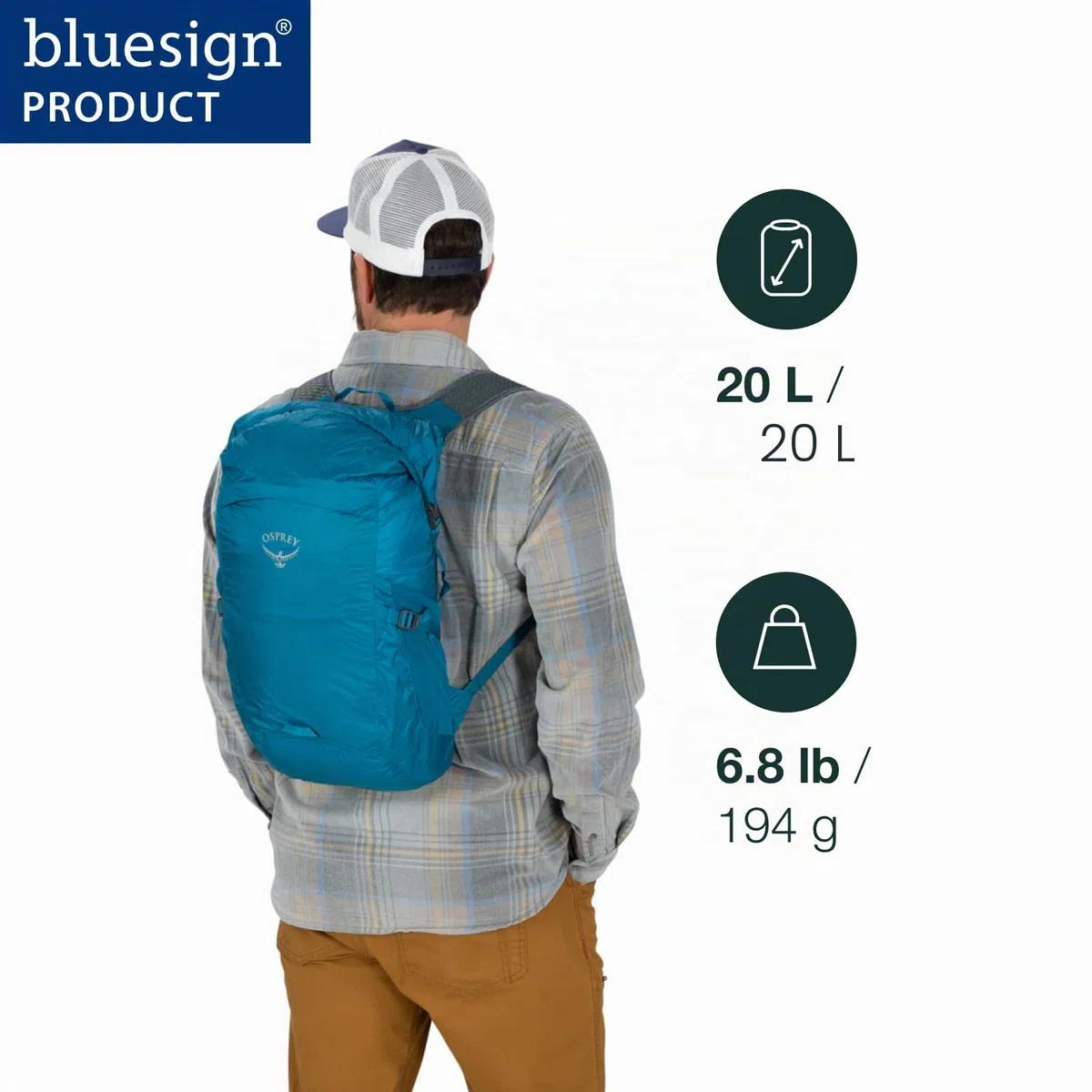 Osprey Ultralight Dry Stuff Pack 20 Backpack One Size
