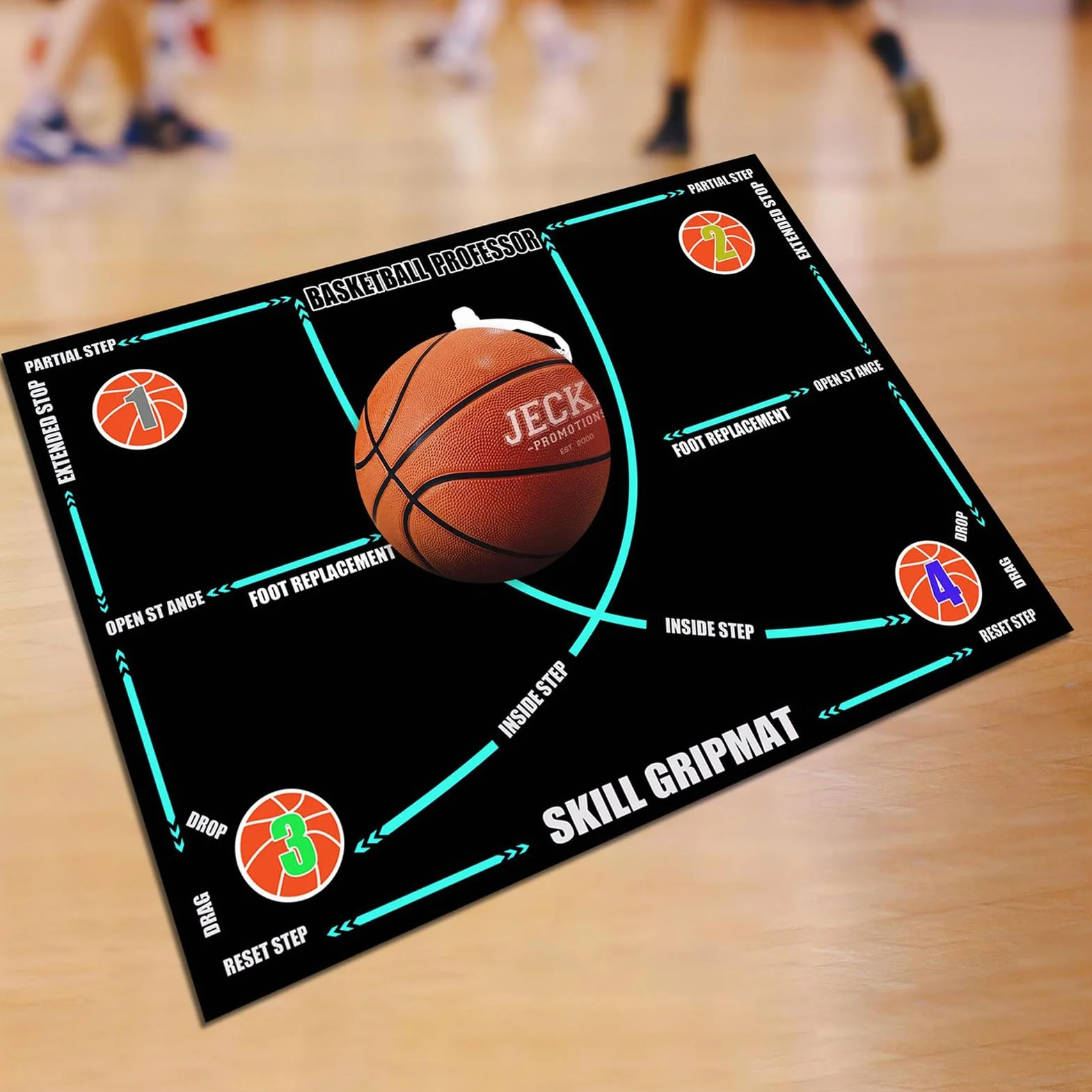 Tappeto per Pallacanestro Indoor Pallone Basket Silenzioso