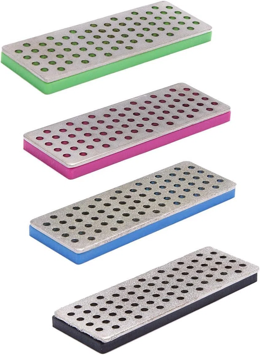SkinStar Ergo Sharp Profi Edger - Set di lime diamantate 90°-85°