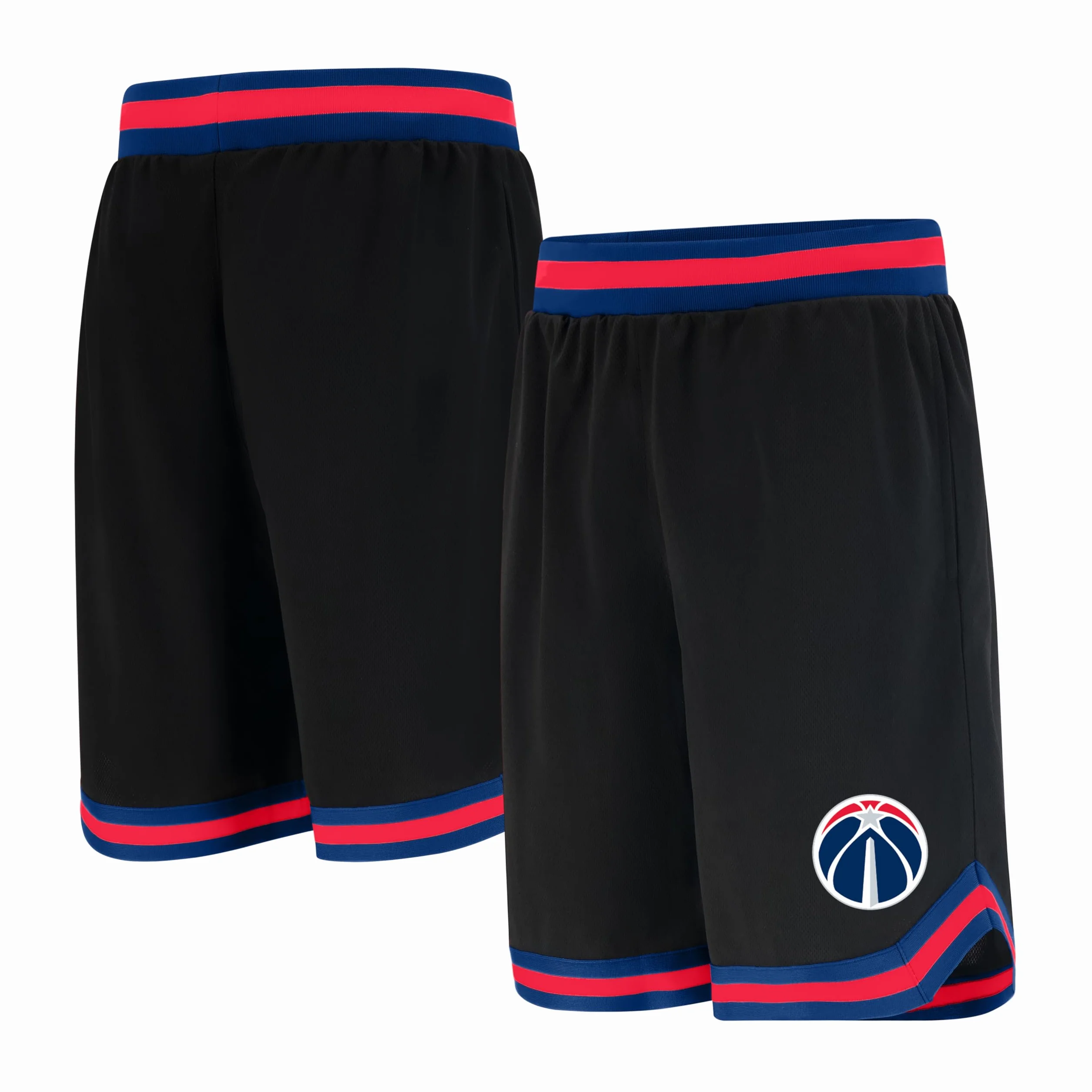 NBA Ultra Game Woven Team Logo Poly Mesh Basket Shorts Nero XL