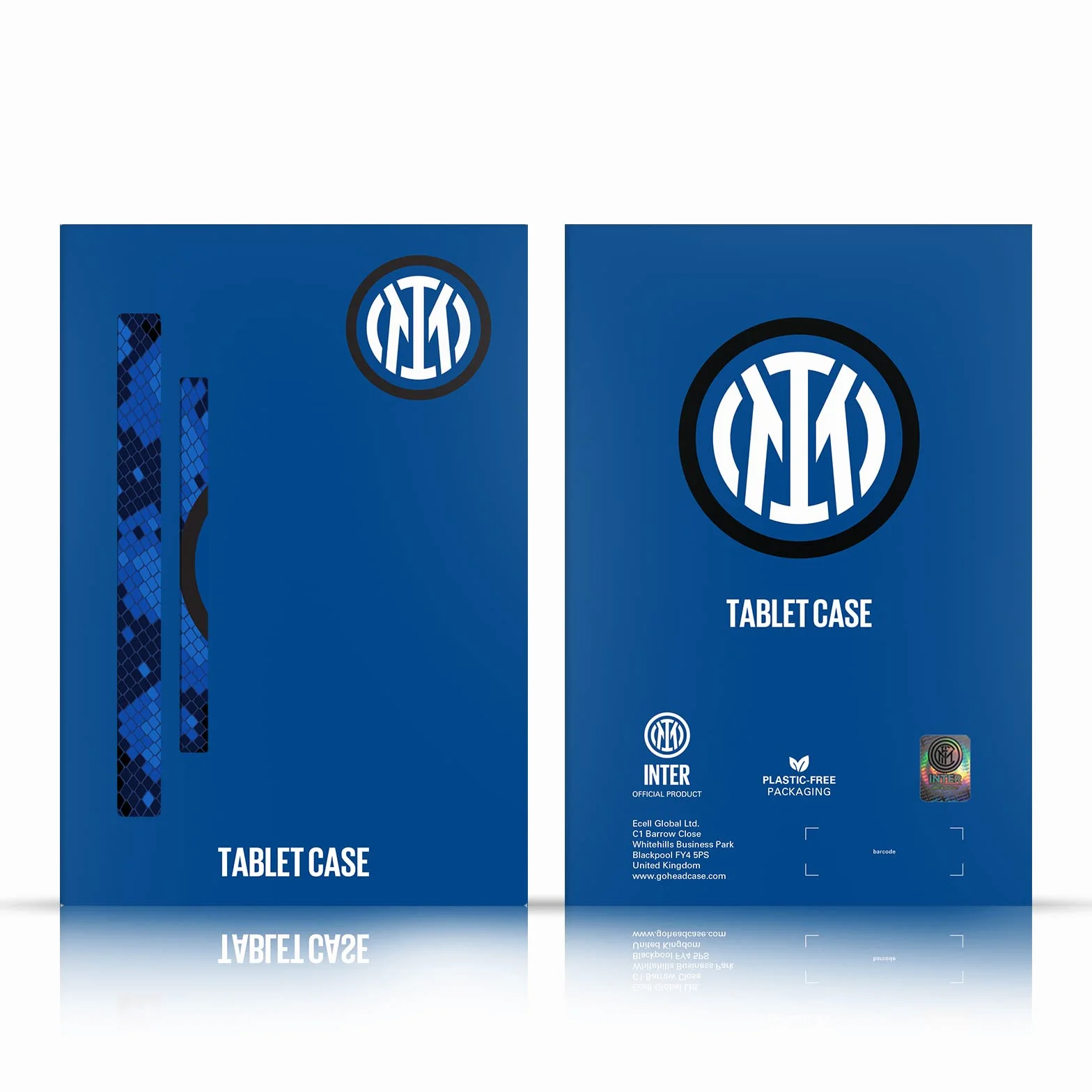 Inter Milan Official Wallet Case Compatible with Apple iPad 10.2 2019/2020/2021