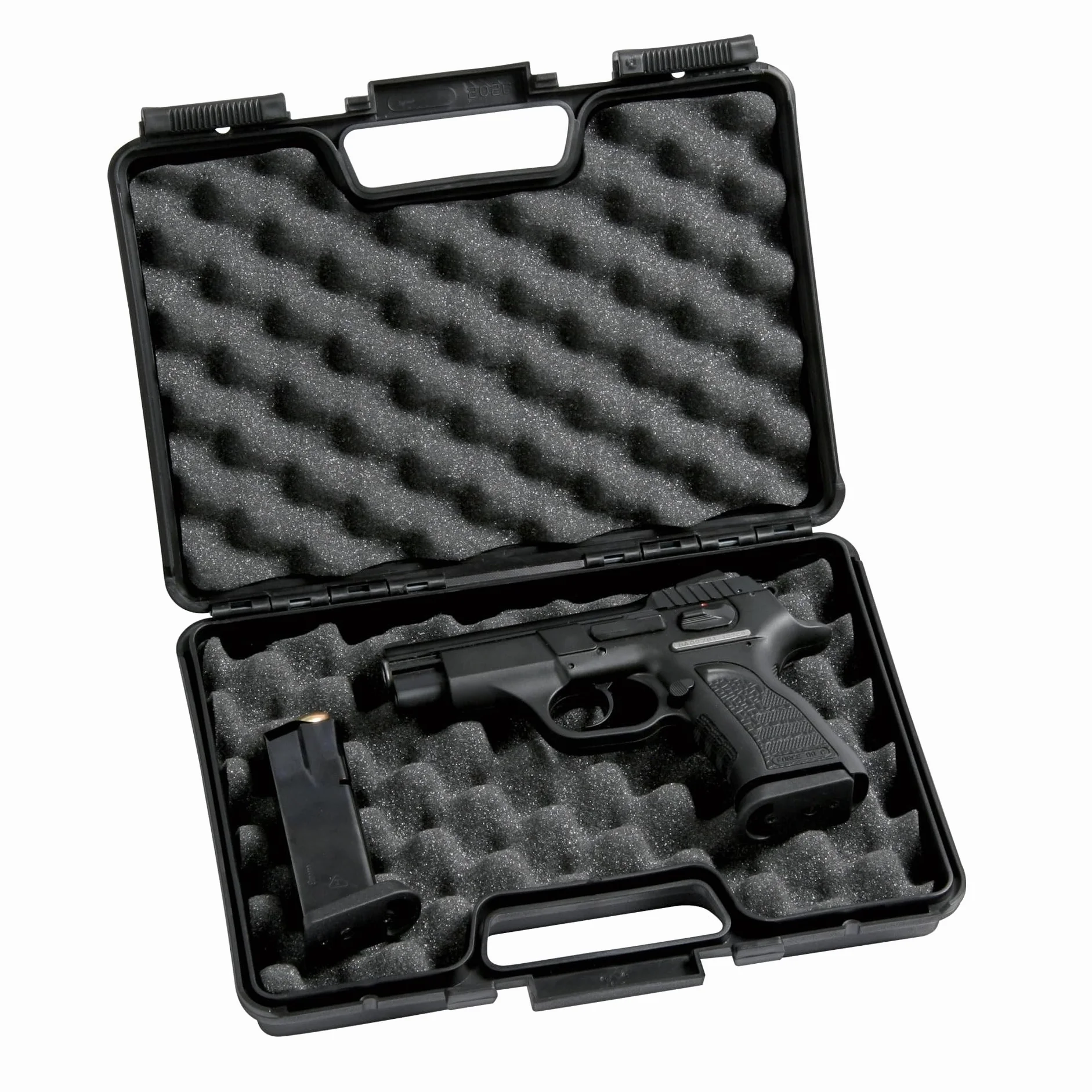 Valigetta Porta Pistola in ABS con Schiuma Protettiva per Utensili Coltelli Torce