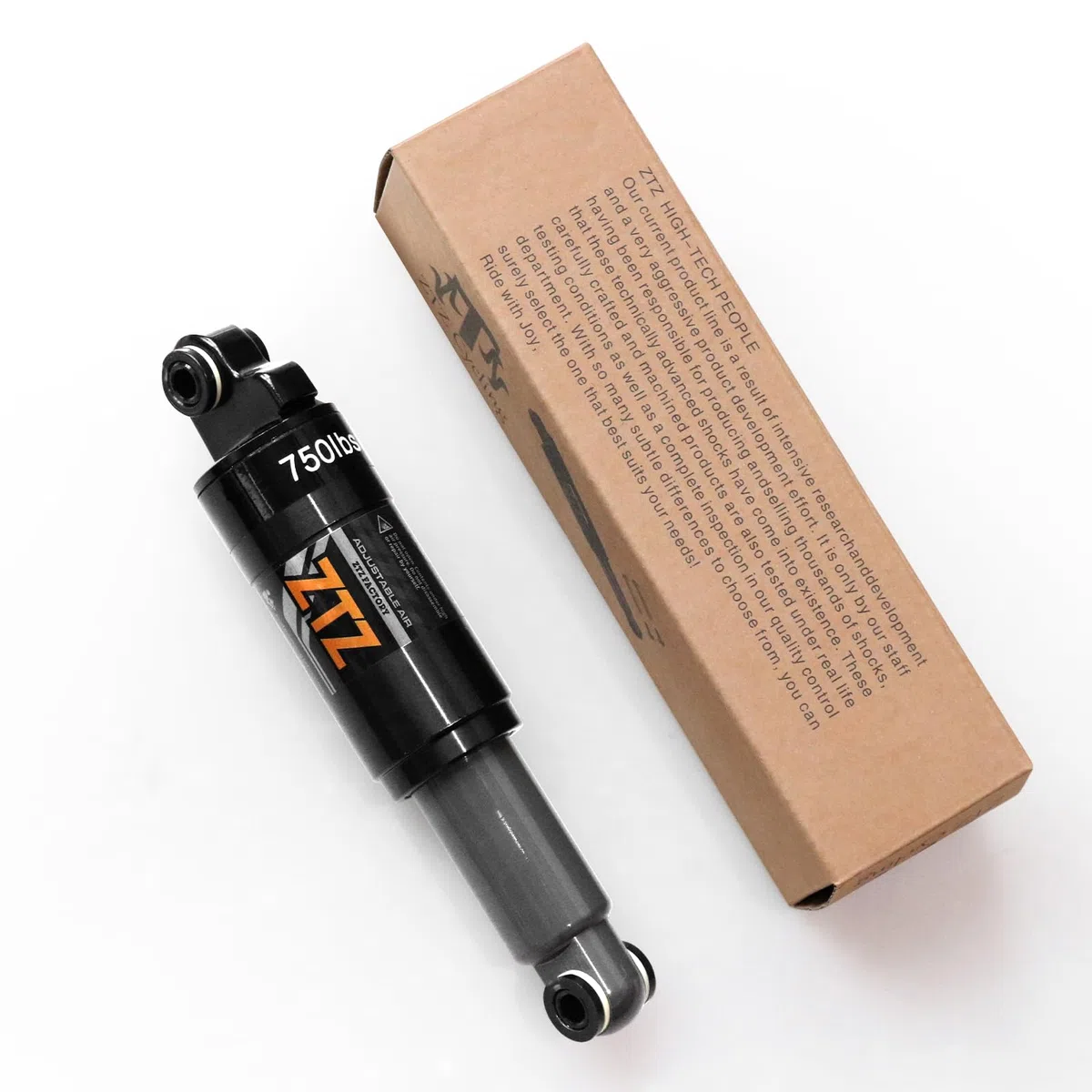 MTB Rear Shock Absorber 120/125/150/165/185/190/200mm, Bicycle Rear Suspension for MTB, Mountain Touring Bike,Downhill Bike, Electric Scooter