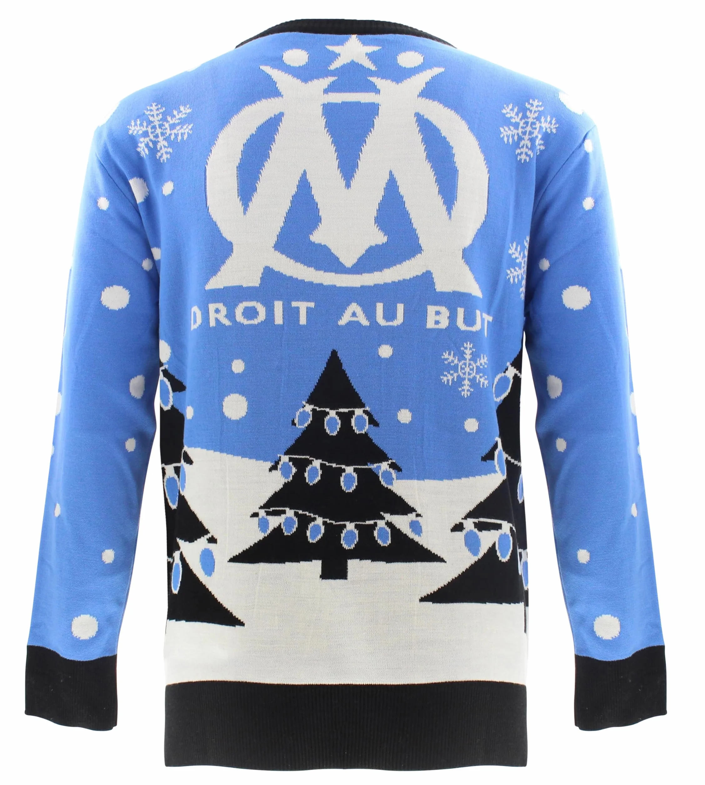 OLYMPIQUE DE MARSEILLE Maglione natalizio Om Collezione ufficiale da uomo