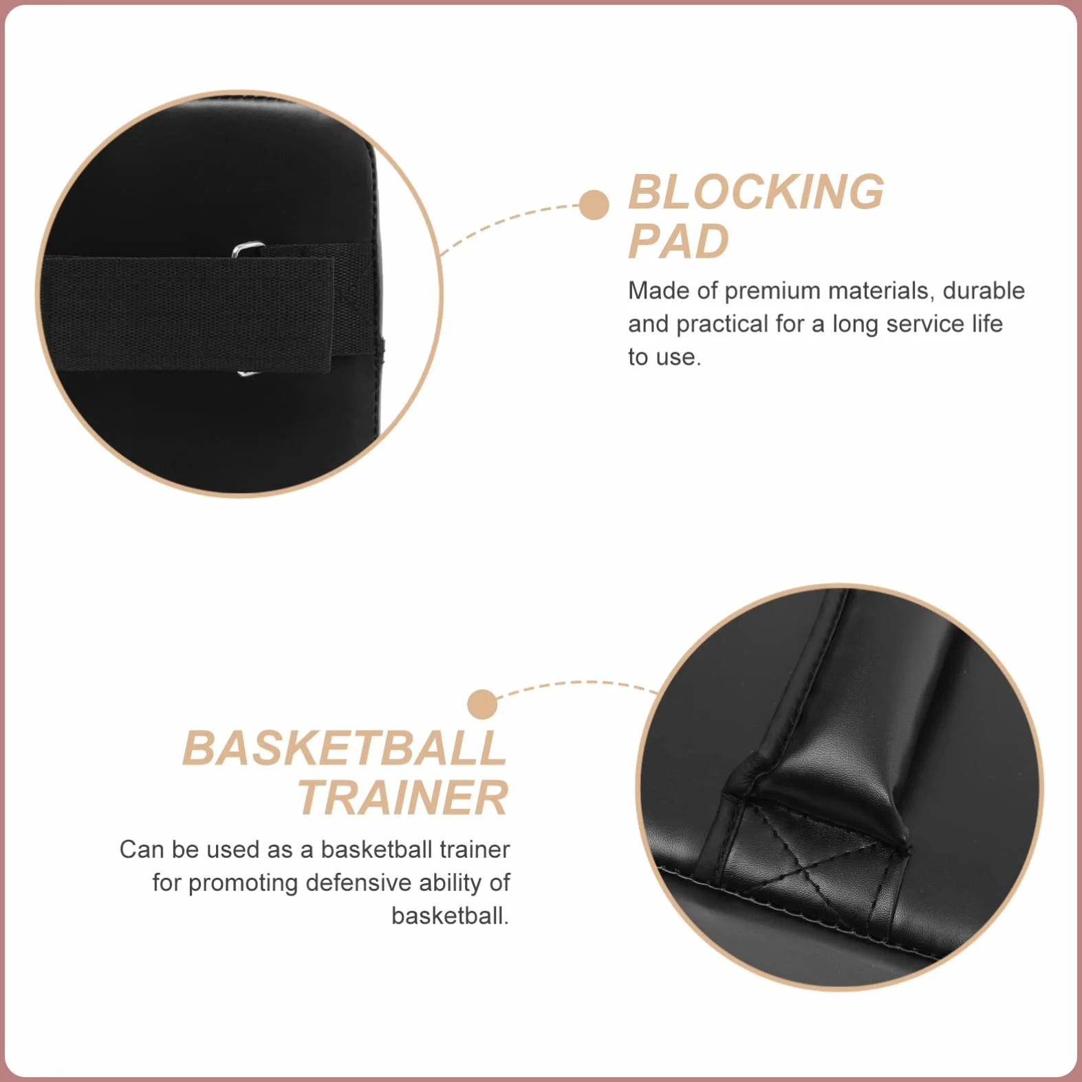 NOLITOY Cuscino Bloccante Allenamento Basket Tappetino Multi-Funzionale Antiscivolo