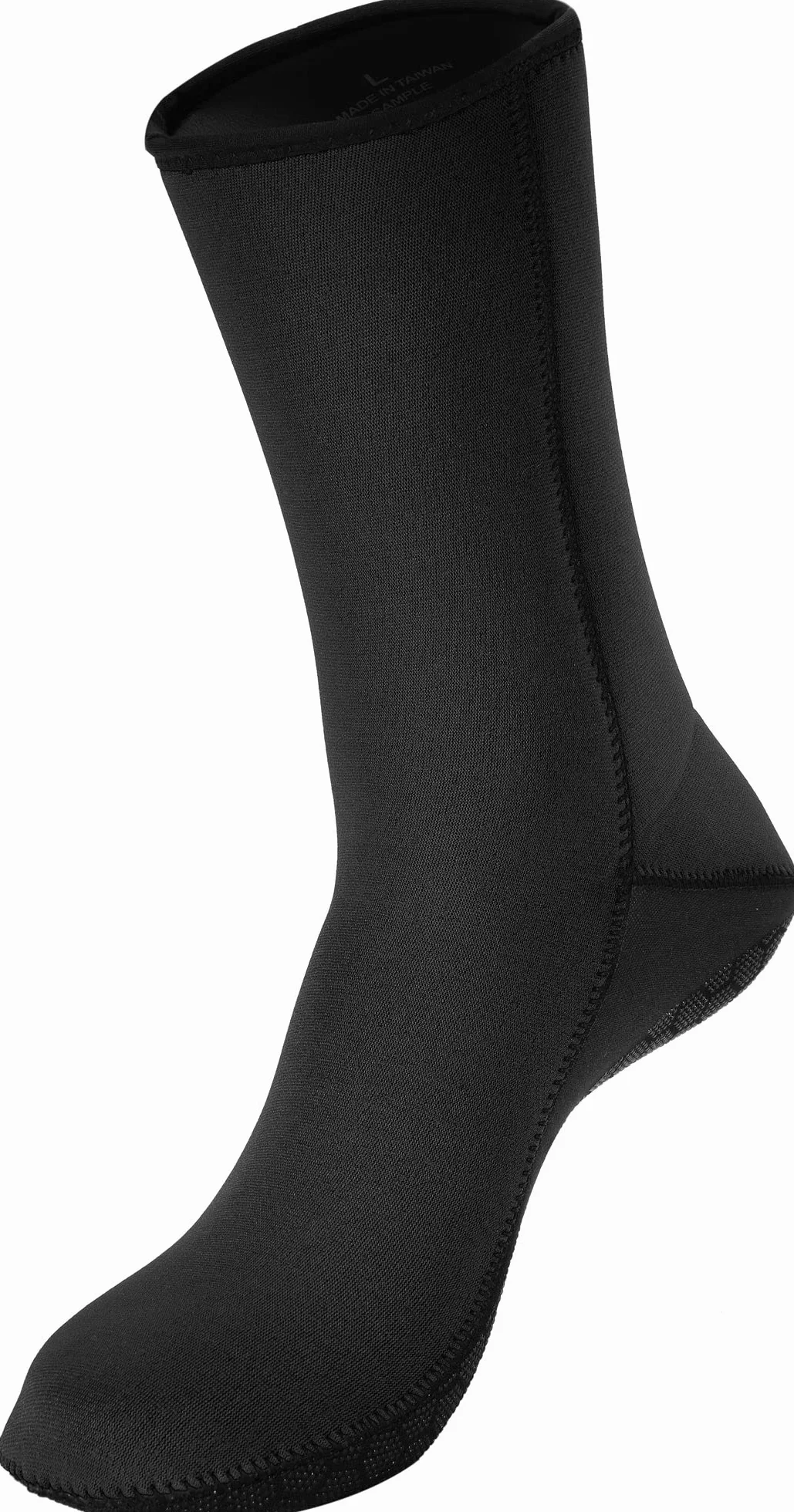 Cressi Orata Socks 2.5mm - Calzari Antiscivolo per Apnea e Immersioni, Neoprene 2.5 mm, Nero, Unisex Adulto