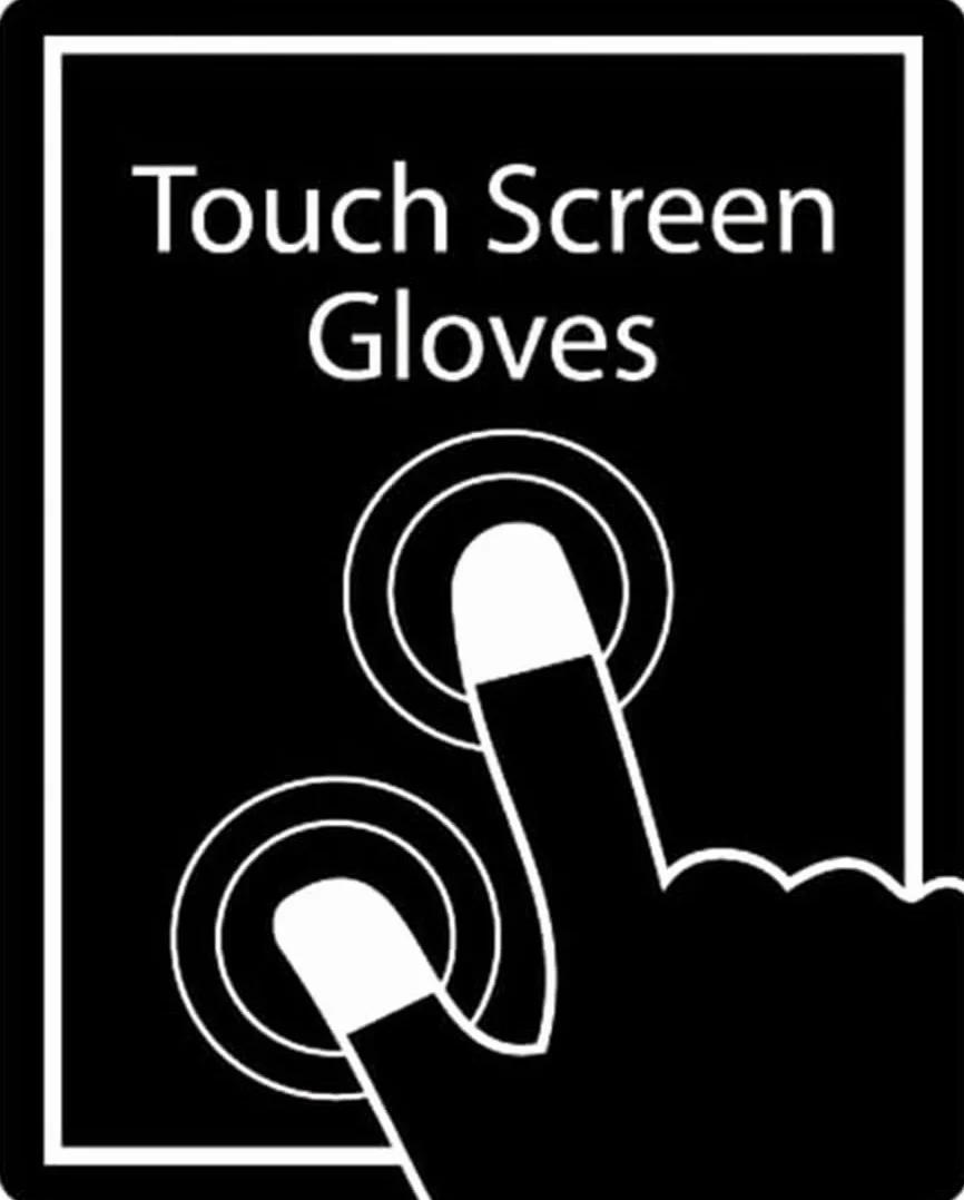 Guanti Roma Ufficiali Touch Screen Enzo Castellano Neri per Tifoso Calcio GURM486