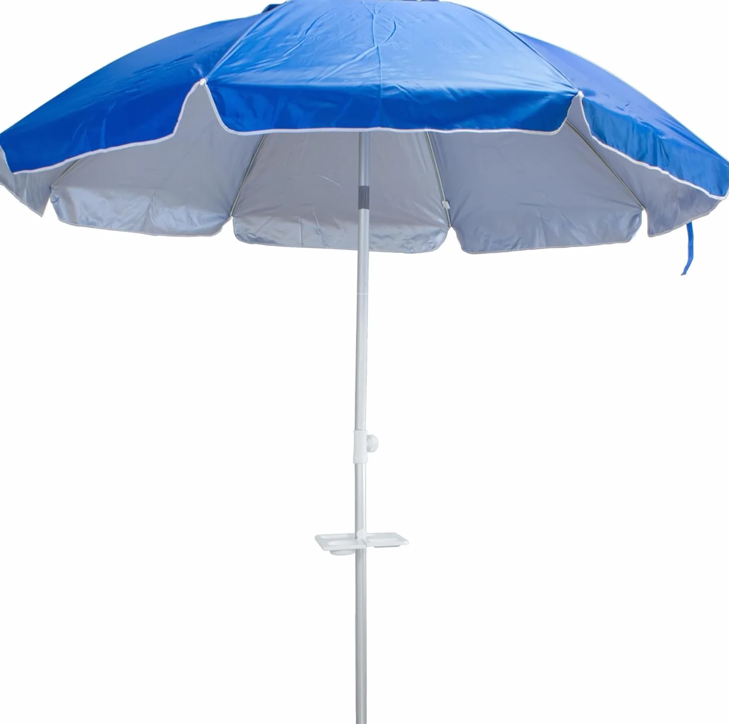 Ombrellone da Spiaggia Maiori – Struttura in Alluminio, Telo Anti UV, Snodo Zincato, Stecche in Fibra di Vetro, Base a Trivella, Sacca con Tracolla