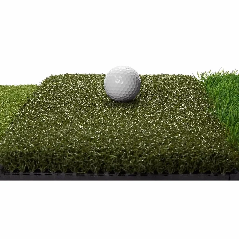 SKLZ Tappetino da Golf per Pratica,Simula Colpi da Tee a Green,Materiale Resistente,63.5 cm x 40.6 cm,Perfetto per Allenamento a Casa,Colore Verde - Migliora Precisione e Distanza nel Gioco