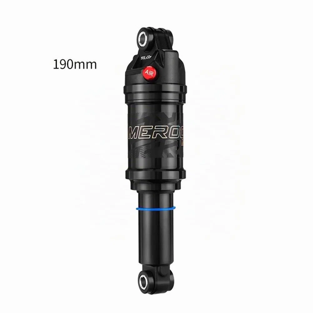 Ammortizzatore Posteriore Regolabile ad Aria per MTB, Escursione 125/150/165/190mm, Lega di Alluminio, Controllo di Rimbalzo e Bloccaggio, Gamma 100+ PSI (190MMx50MM)