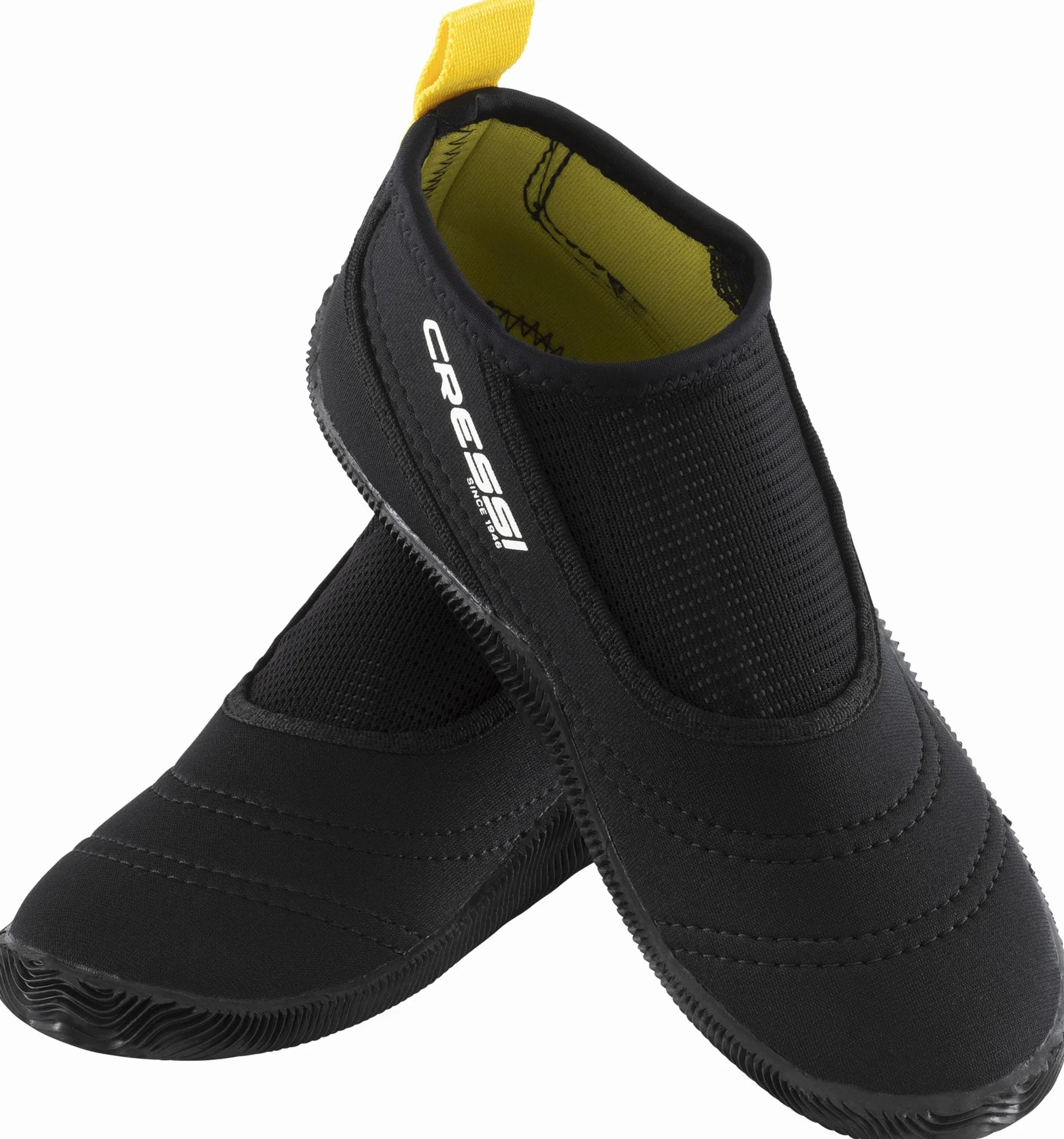 CRESSI Aquatrek Boots - Comoda Calzatura da Acqua Progettata per Gli Ambienti Marini, Nero, Unisex