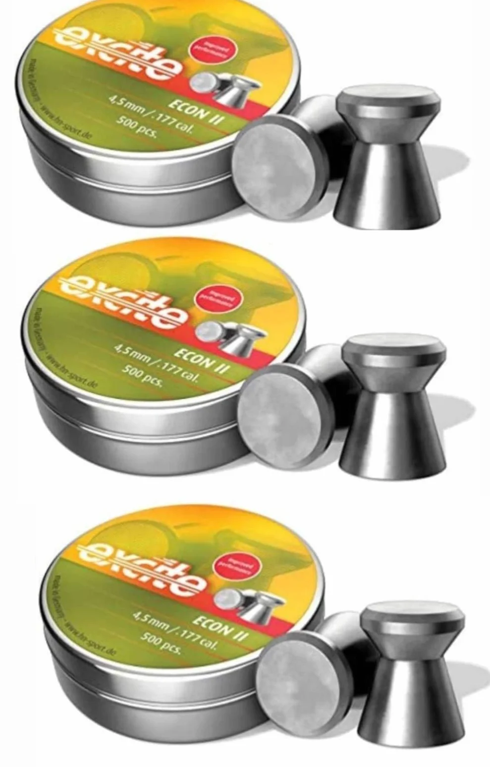 Pallini PIOMBINI 4.5 mm Excite H&N do Karabinu i Pistoli CO2