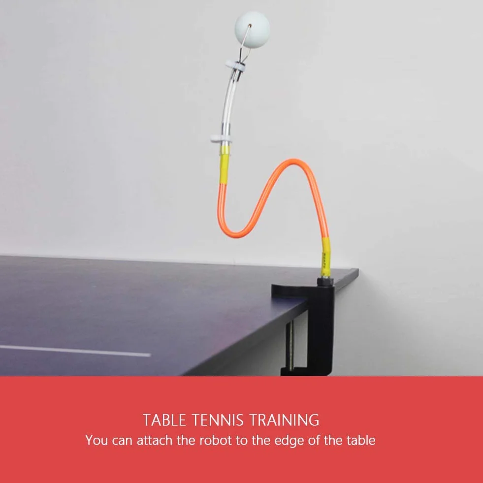 Spin Trainer do Tenisa Stołowego Regulowany Ping Pong Trening Odbijający Piłkę Clip