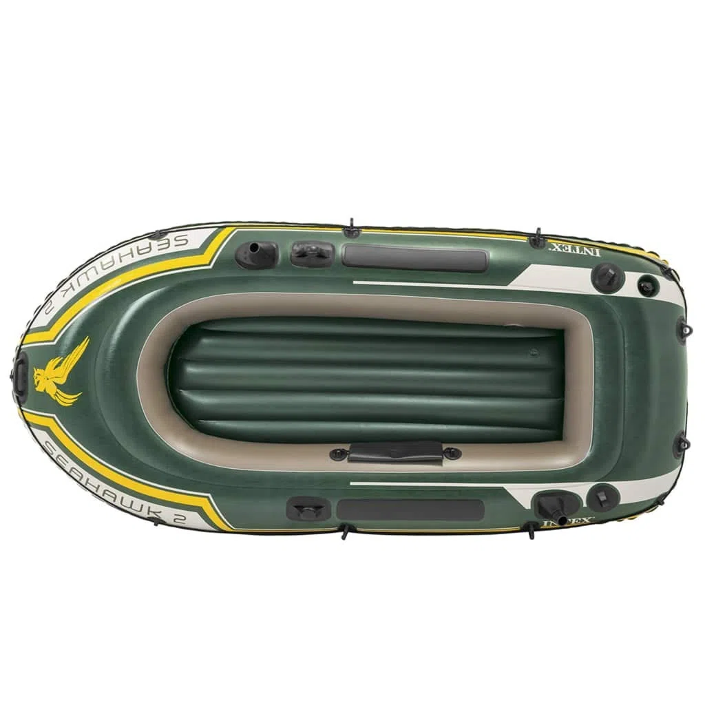 INTEX 68347NP Seahawk 2 Set Gommone con Remi e Pompa