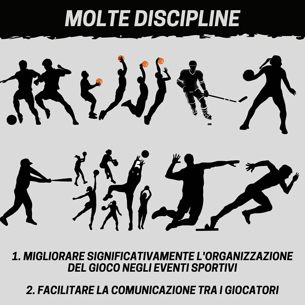 Pettorina bilaterale Double Face Riutilizzabile da Allenamento Calcio Basket Set di 6 Pezzi Reversible