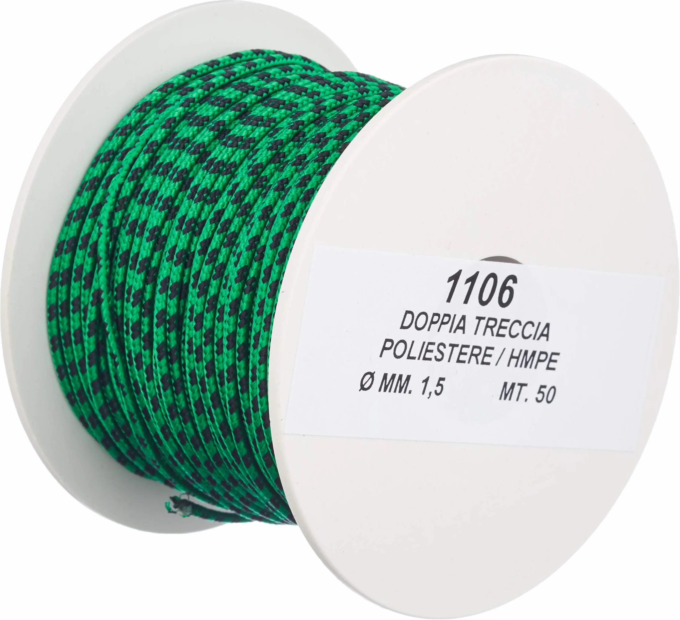 Sagola Dyneema SK75 Ø1.5 mm Rocchetto 50 m Verde