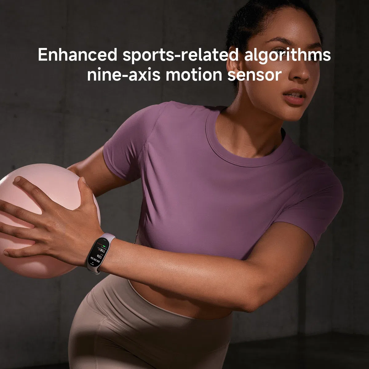 Xiaomi Mi Smart Watch Band 10, impermeabile 5 ATM, fitness tracker con contapassi, smartwatch sportivo, smart band per salute, per uomo e donna, display AMOLED da 4,37 cm, oltre 150 modalità sportive
