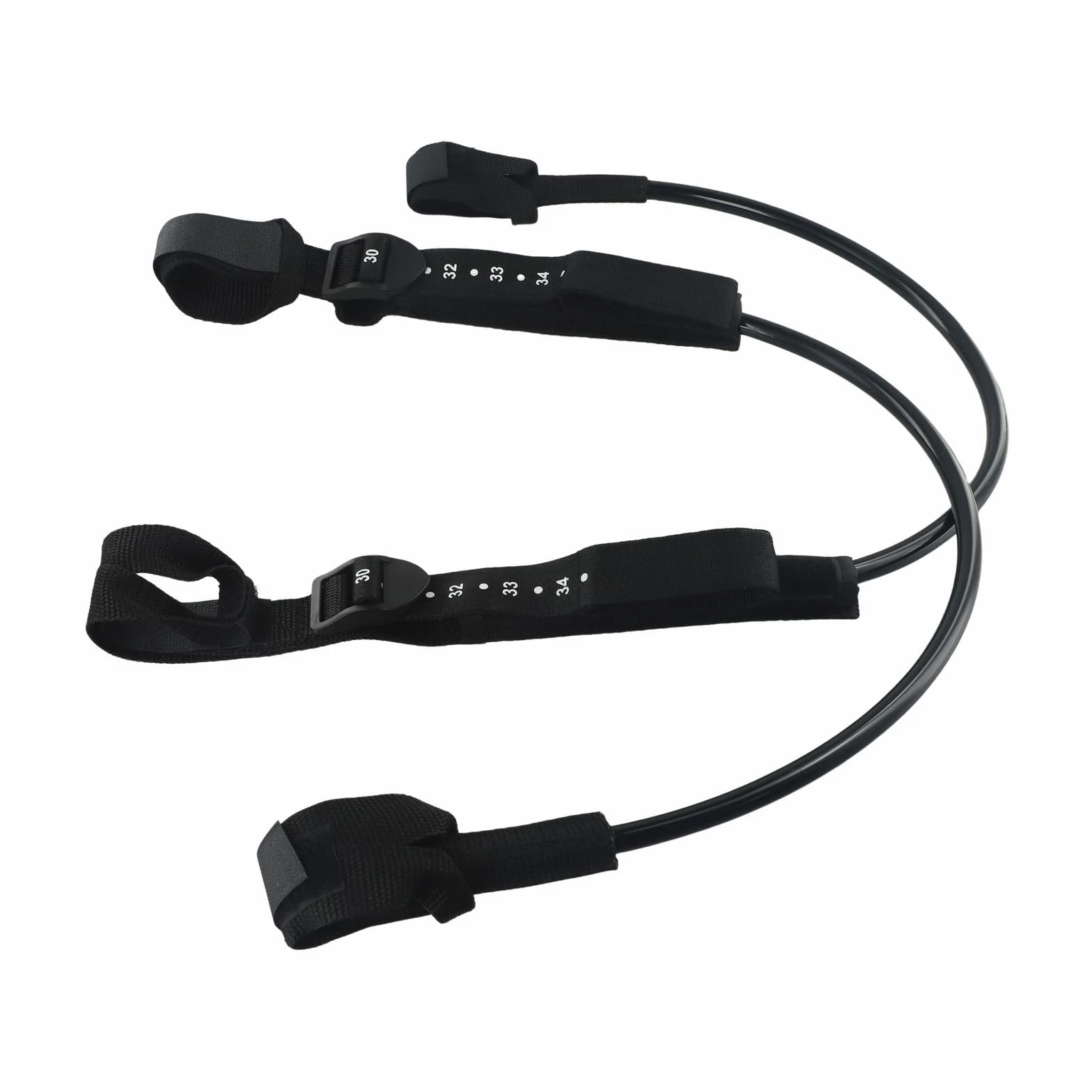Imbracatura regolabile per windsurf 2 pezzi PU antiscivolo 52-71,1 cm 28-86,4 cm