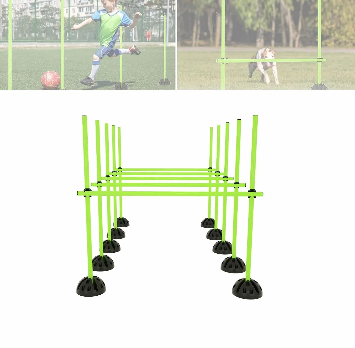 ACXIN Agility - Set di barre da allenamento per allenamento condizionale, multifunzionale, per rimbalzo, dribbling, sport scolastici
