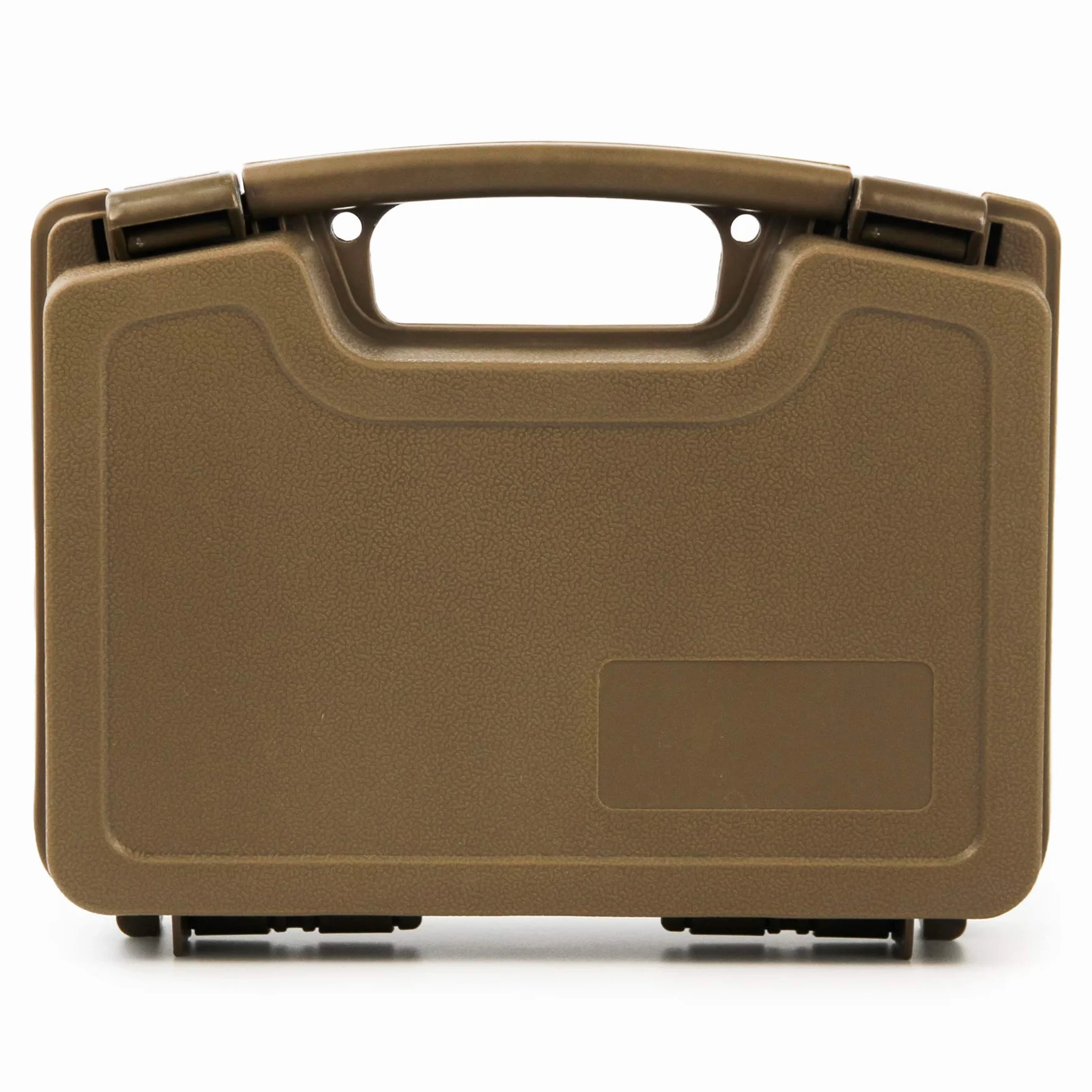 Custodia rigida tattica per pistola in ABS marrone chiaro