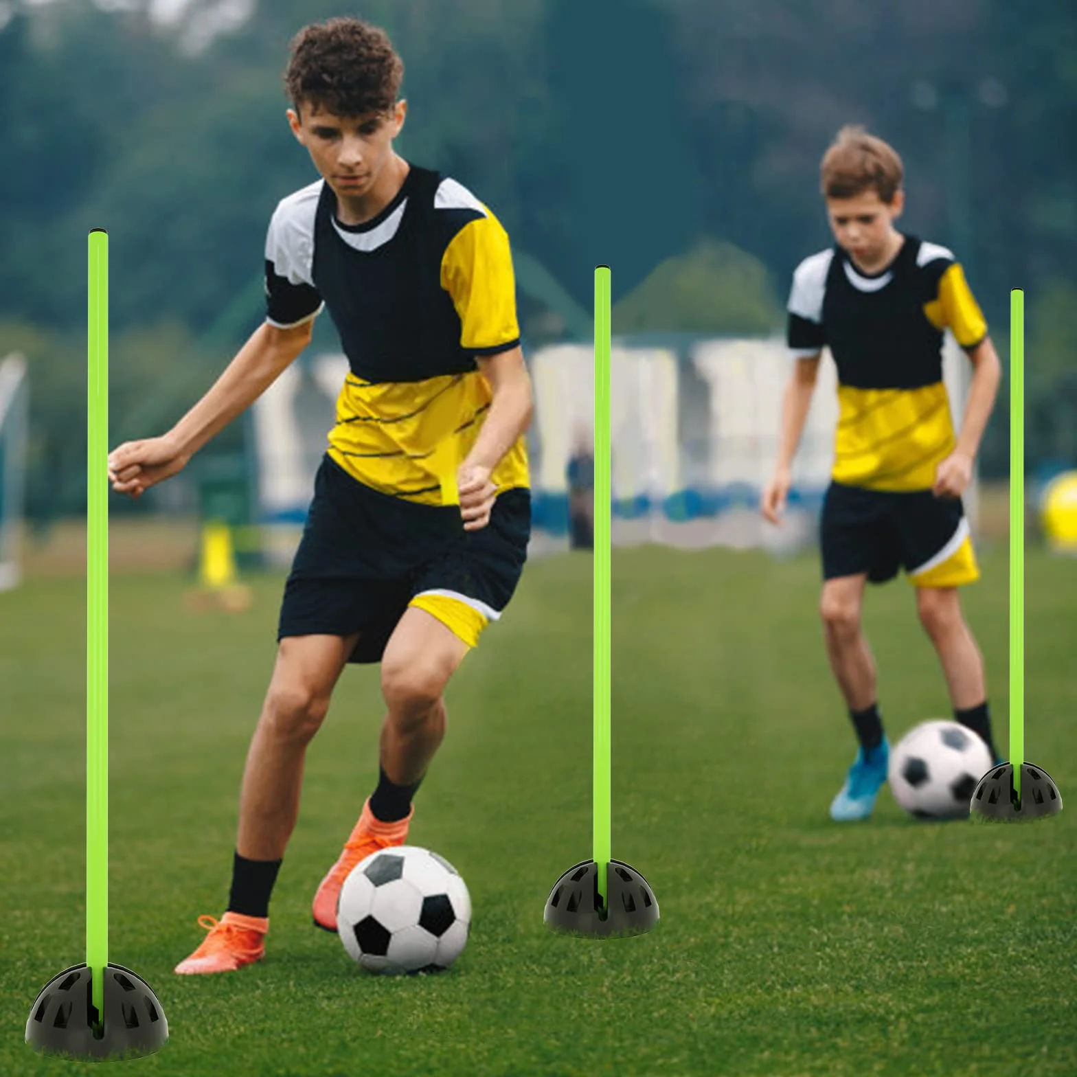 ACXIN Agility - Set di barre da allenamento per allenamento condizionale, multifunzionale, per rimbalzo, dribbling, sport scolastici