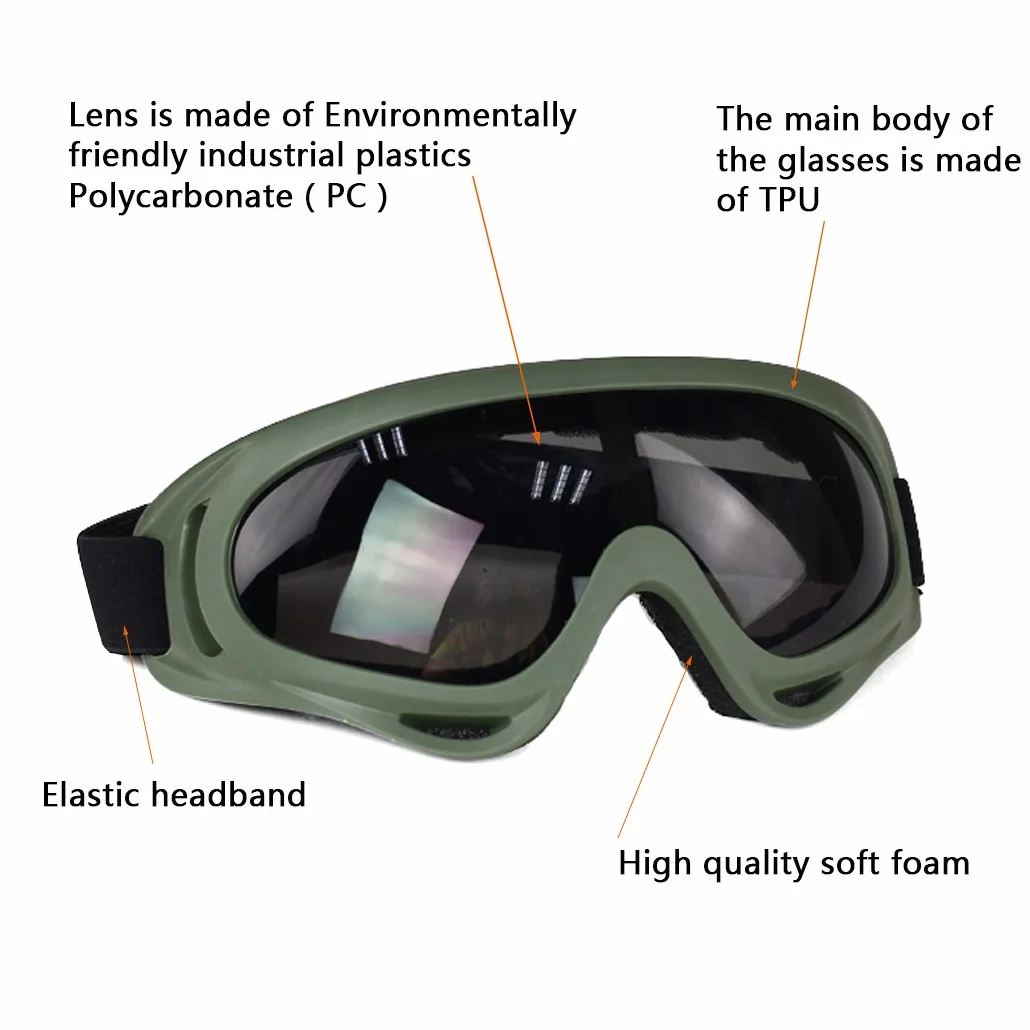 Maschera a metà viso in rete per softair con protezione orecchie e occhialini