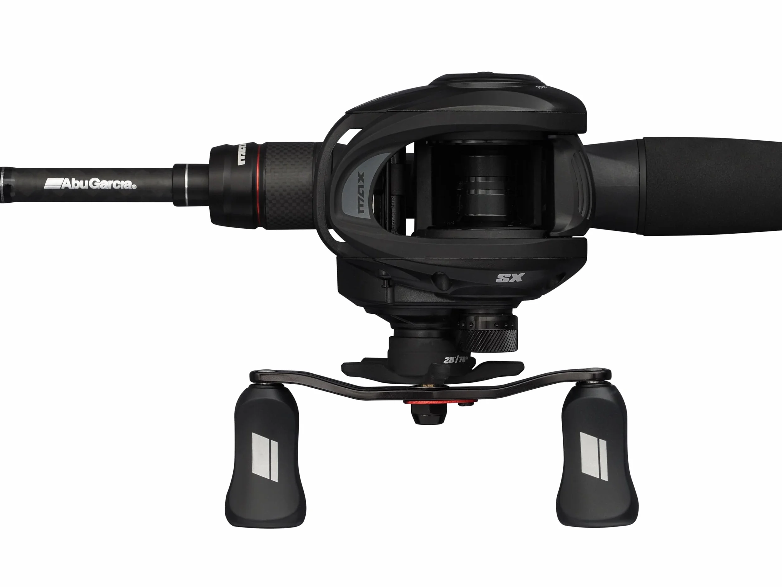 Abu Garcia Max SX Casting Combinazione canna e mulinello | Mulinello baitcaster a basso profilo per acqua dolce | Set per la pesca con esche artificiali per predatori | Opzioni multiple