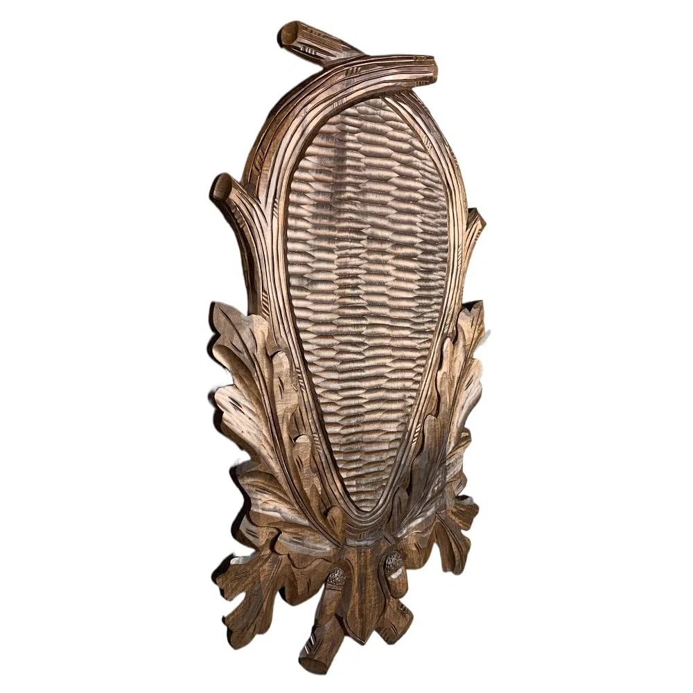Hi Life Living Nature Scudo di Legno per Trofeo Cervo. Pannello. Corna. Caccia. 58x32cm 231201