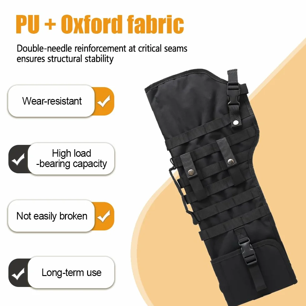 DONGKER Custodia per Fucile 29" Borsa Porta Fucile ad Aria Compressa Molle con Tracolla Regolabile