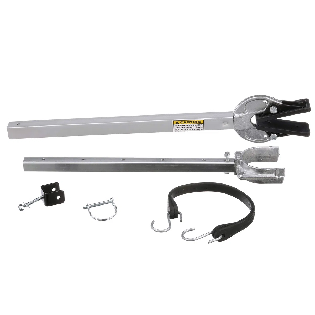 attwood SP-400-RB Barra Supporto Motore fuoribordo per Carrello Regolabile 58,4 cm-35 con Rullo e Supporto
