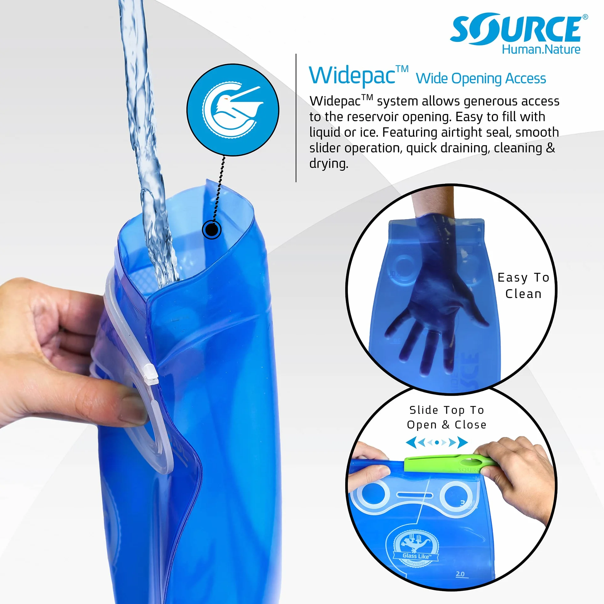 Source Widepac, Borsa da Idratazione