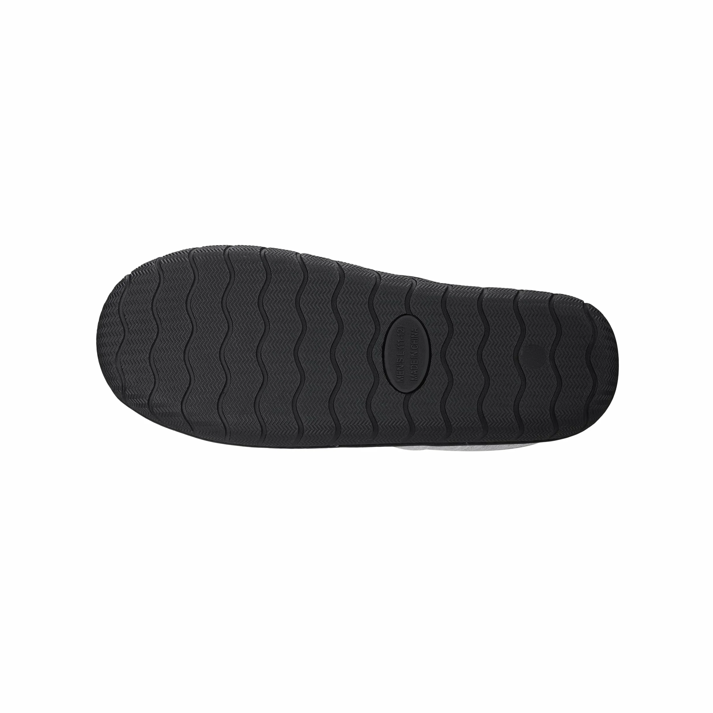 FOCO Mens MLB Team Big Logo Grigio Felpa Sherpa Pantofole Adulto