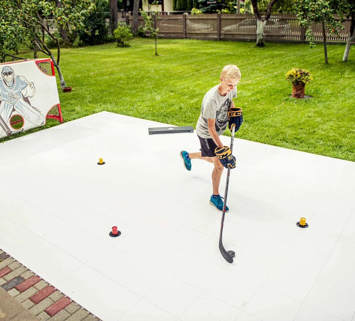 Hockey Training Drill Cones Stickhandling 6 pezzi