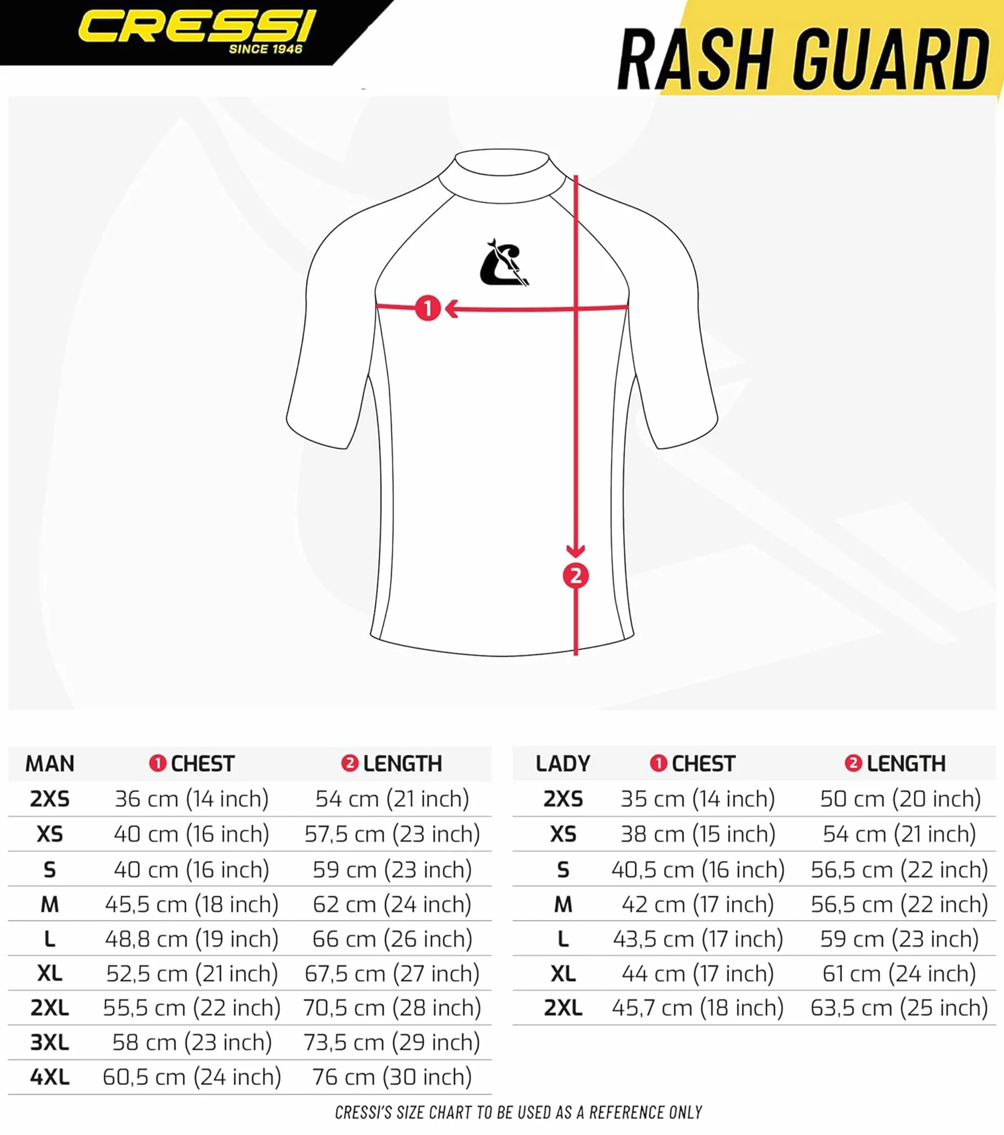 Cressi Shield Lady Rash Guard Short/SL - Rash Guard Manica Corta Protettiva per SUP e Sport Acquatici, Donna