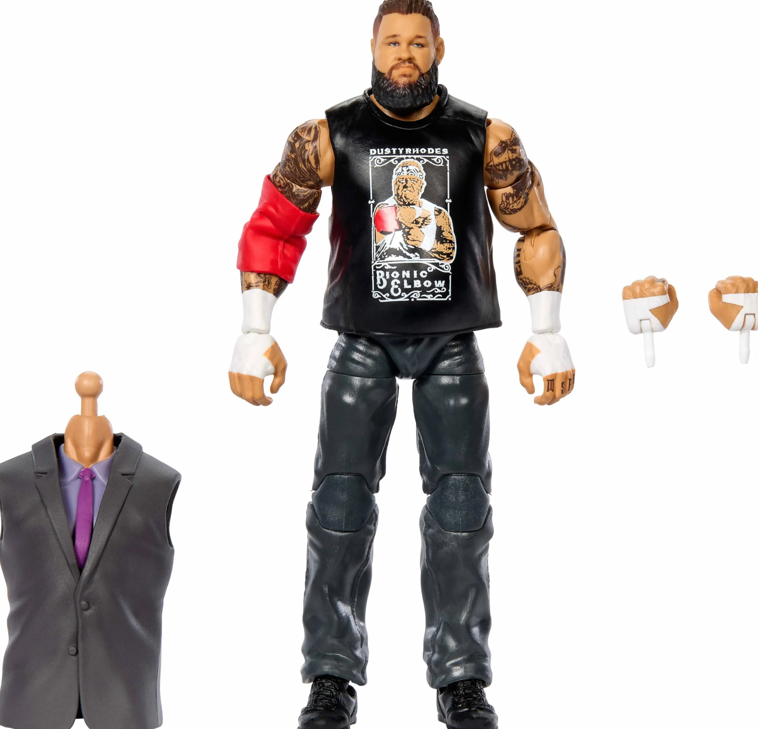 Mattel WWE Elite Collection Kevin Owens Action Figure & Accessories