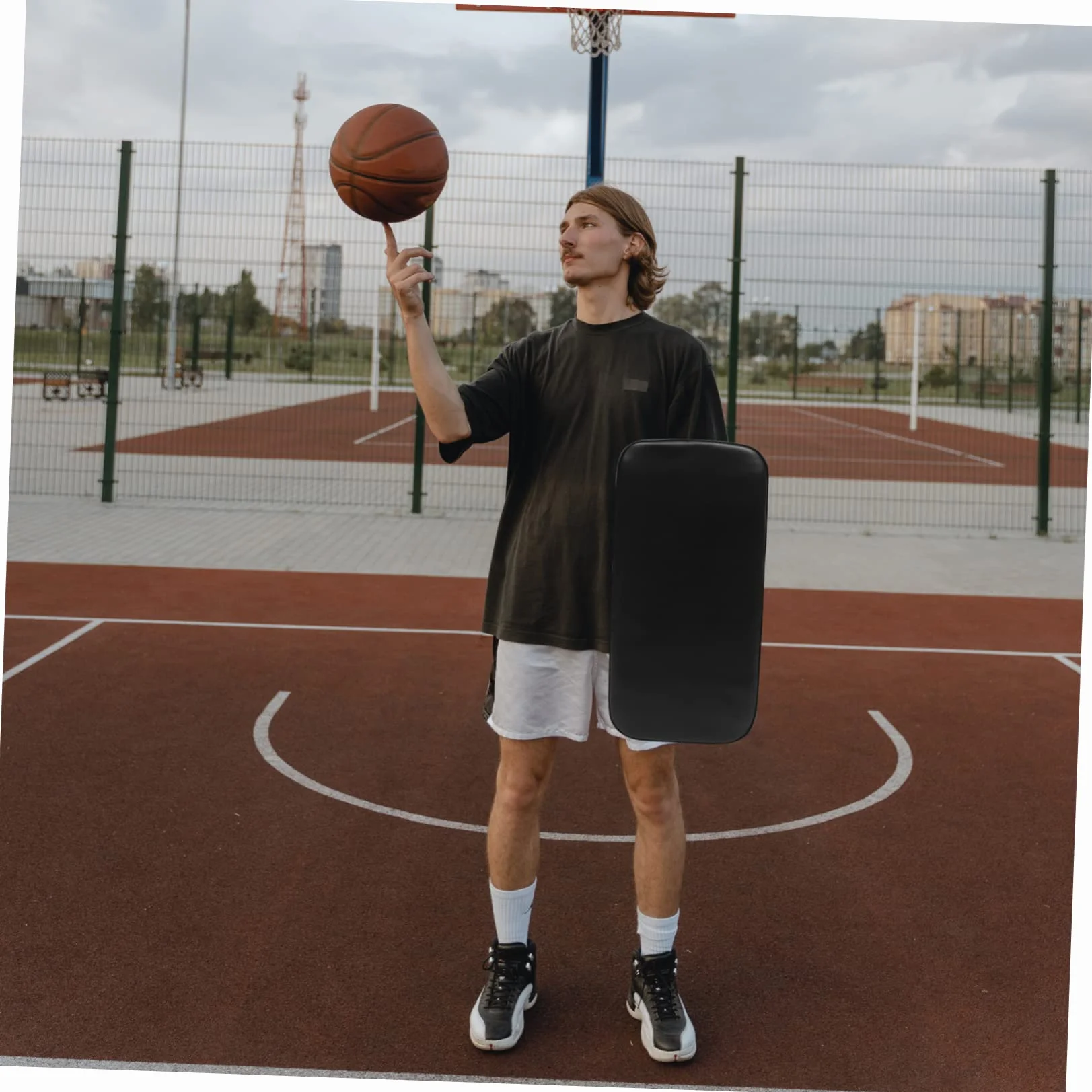Garneck tappeto da basket bracciolo cuscinetto protezione bloccante hockey pedana tappetino blocco aiuto allenamento multifunzione attrezzo pallavolo