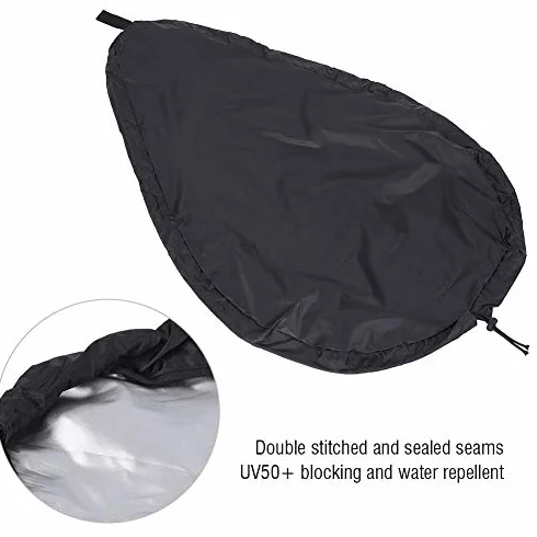 Keenso Copertura Cabina Guida Kayak Canoa Regolabile Universale Protezione (M)
