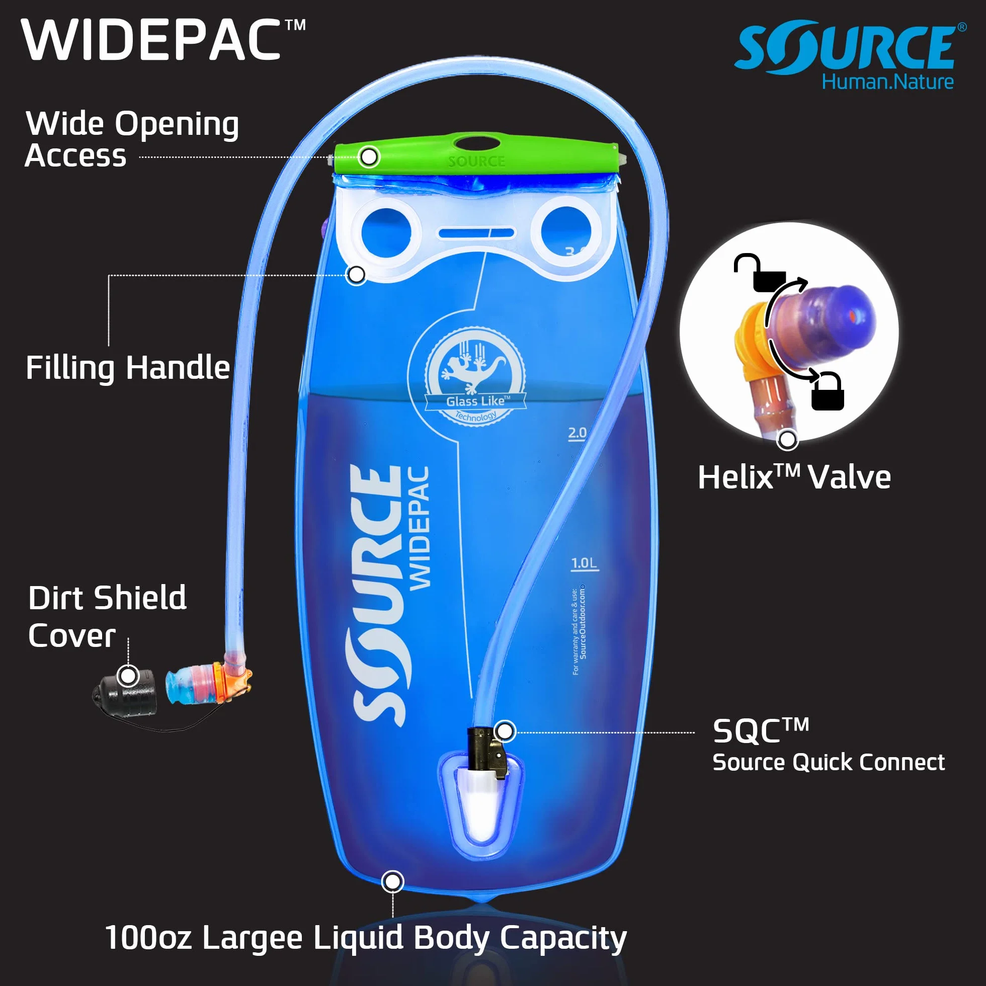 Source Widepac, Borsa da Idratazione