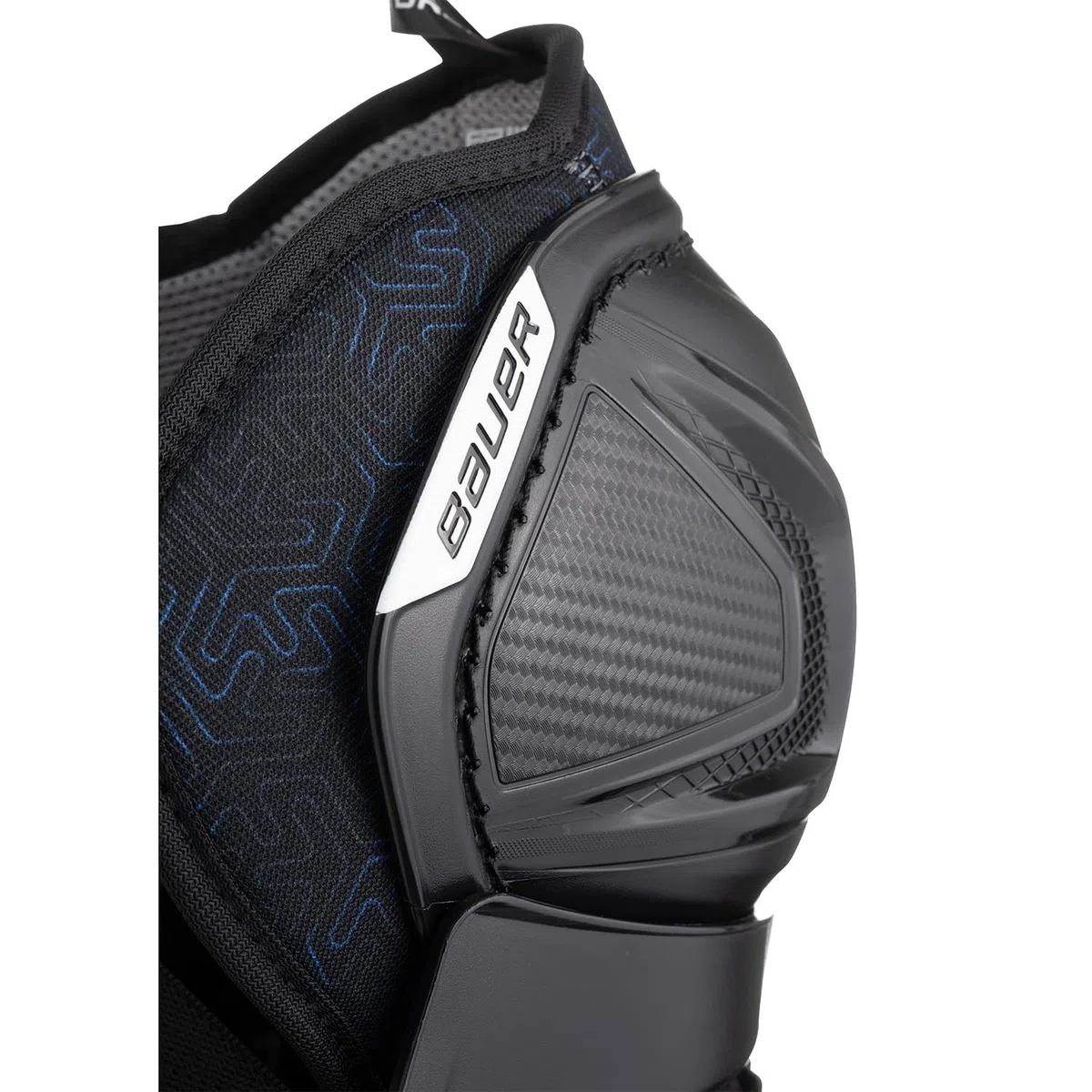 Bauer X II 2.0 - Parastinchi per hockey su ghiaccio, 15"