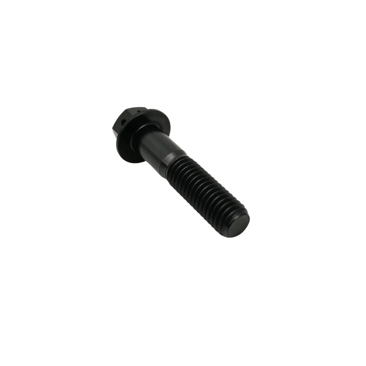 RISON-Bulloni in Titanio con Flangia M10x1.25x25mm, Vite Testa Esagonale Flangiata Forata, Viti Esagonali Flangiate GR5 di Fissaggio, Confezione da 5