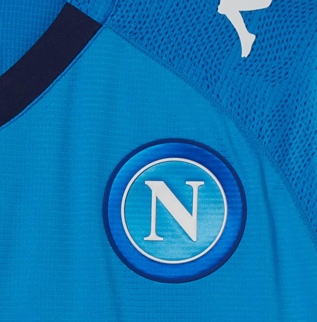 Ssc Napoli Maglia Gara Home 2020/21 Maglia Gara Home 2020/21, Unisex – Adulto, Azzurro - Blu, L